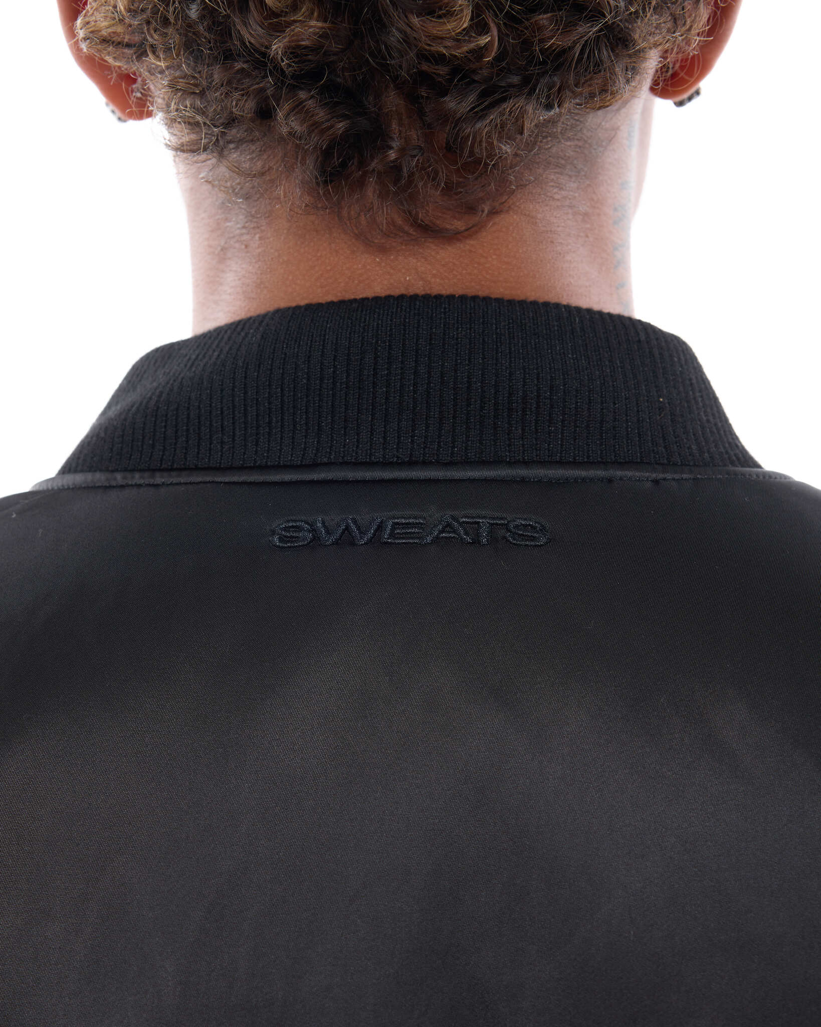 BOMBER JACKET - BLACK - Image 7