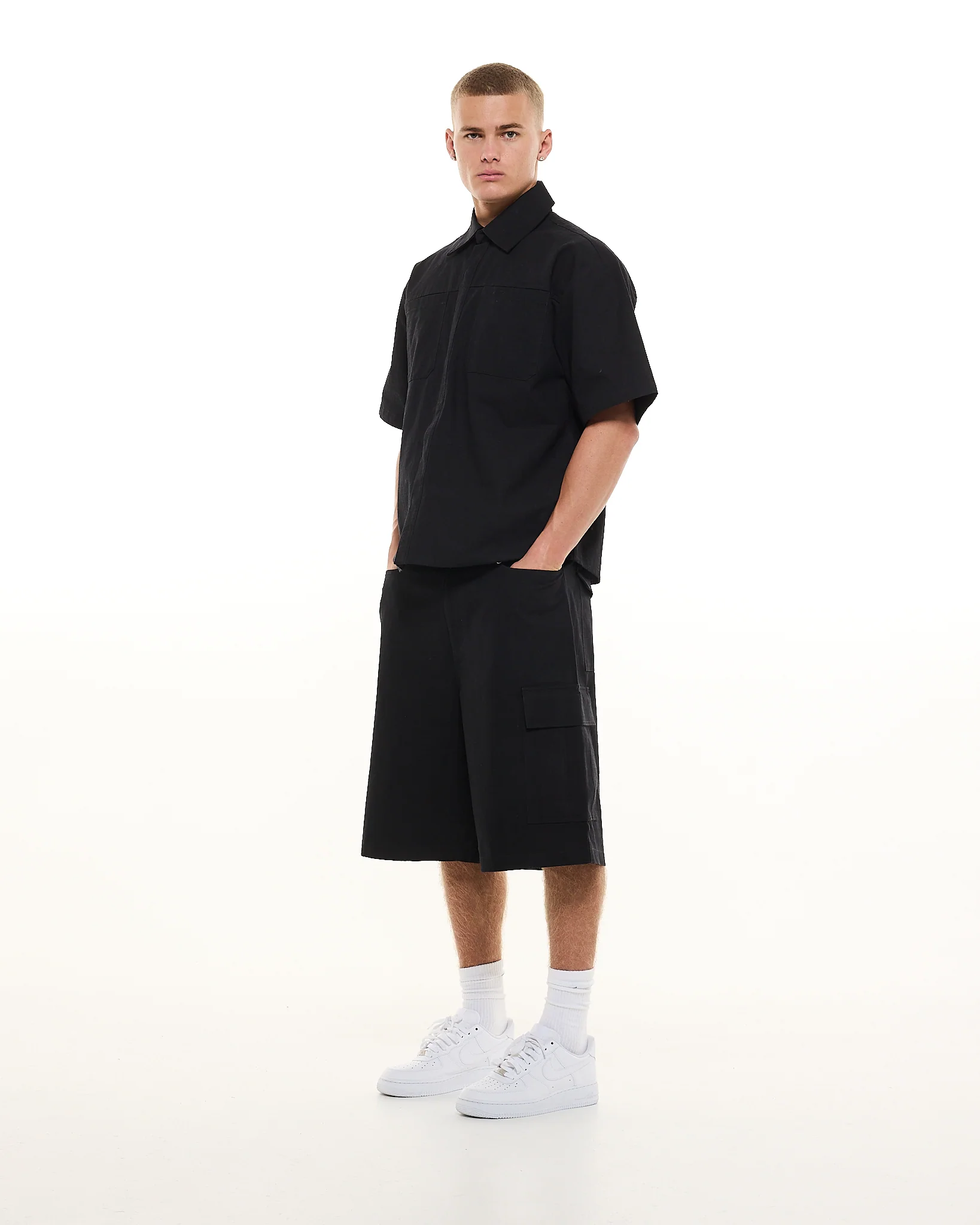 CARGO SHORT - BLACK - Image 6