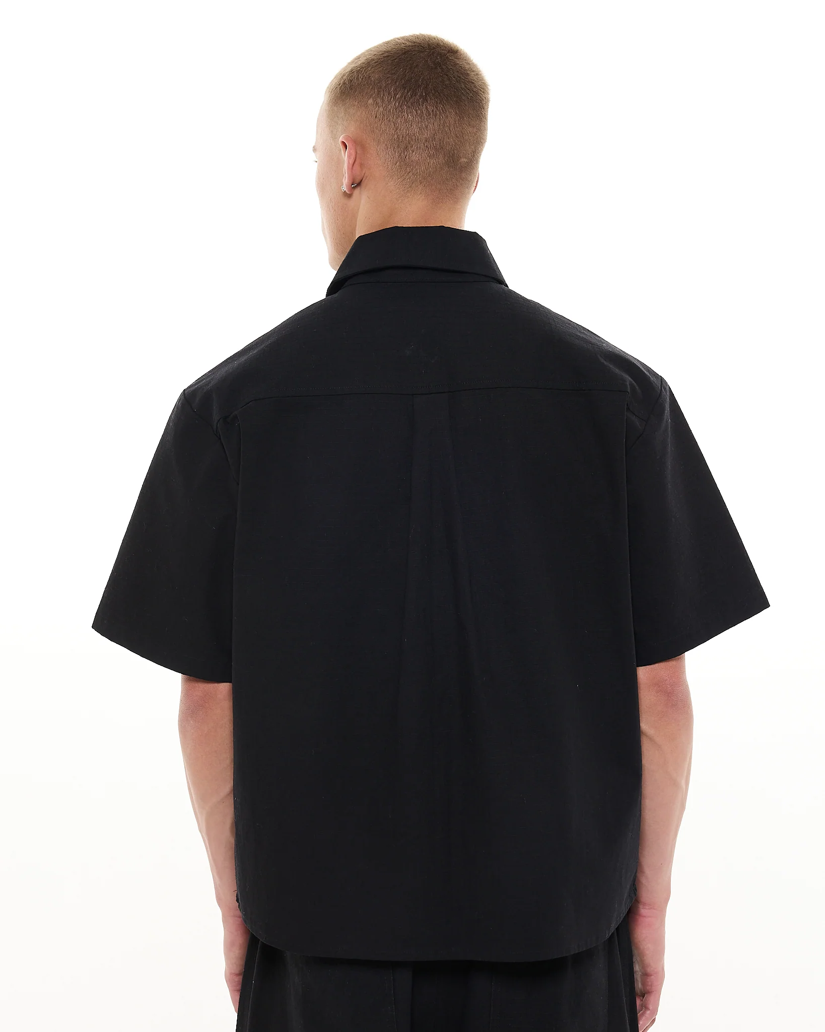 CARGO SS SHIRT - BLACK - Image 5