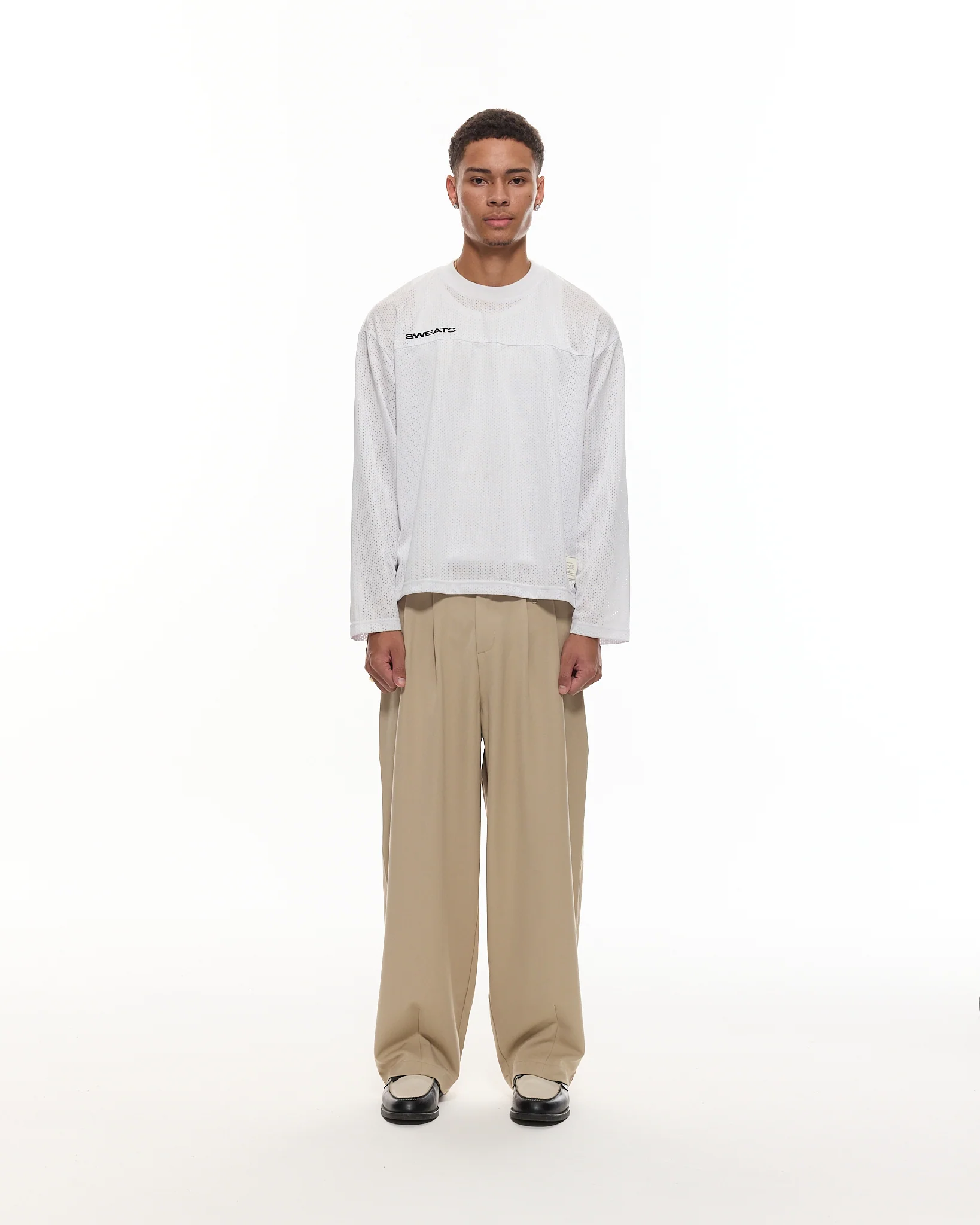 PLEATED PANT - SAND - Image 3