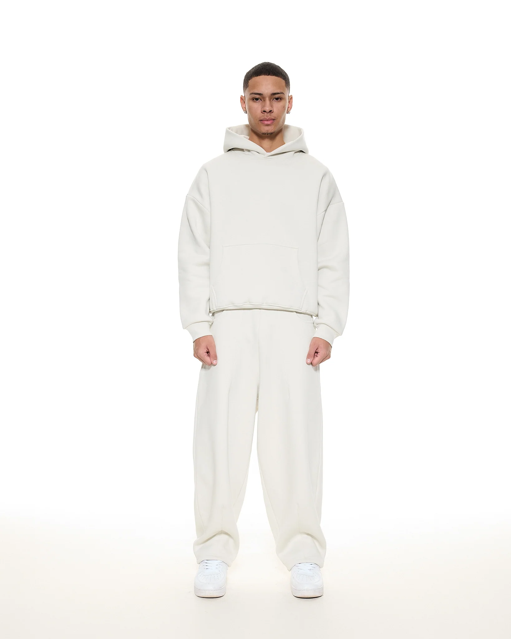 COZY HOODIE - CHALK - Image 3