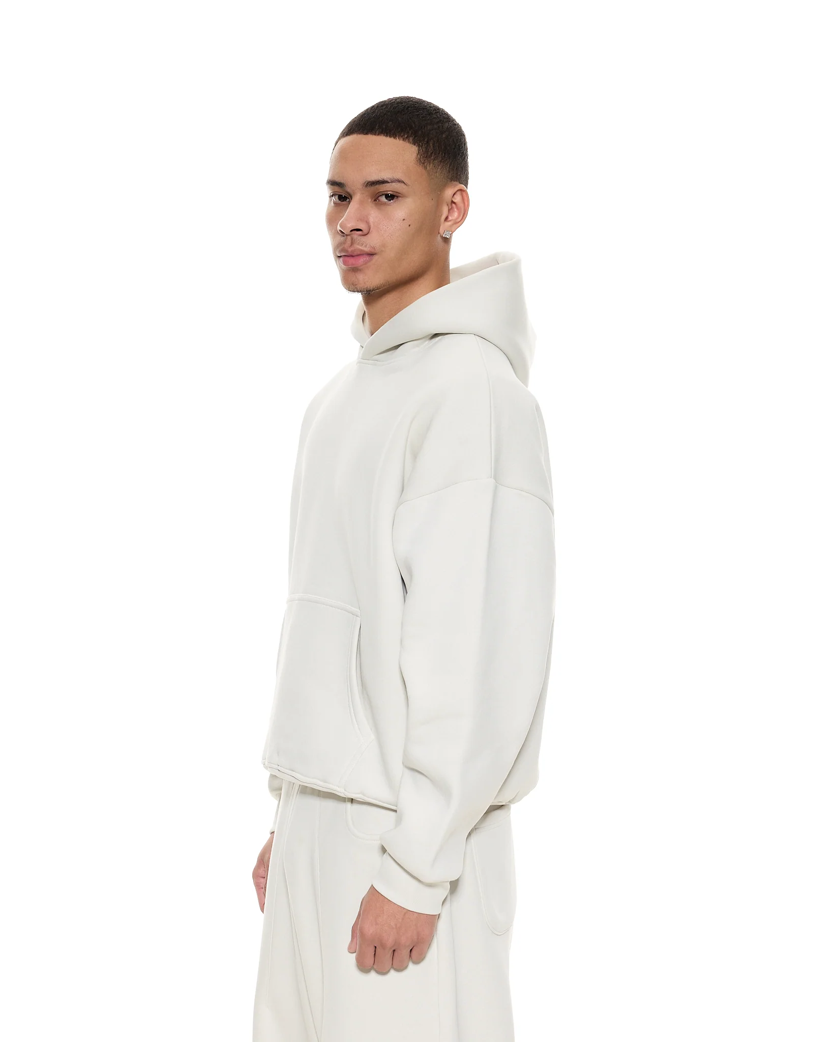 COZY HOODIE - CHALK - Image 5
