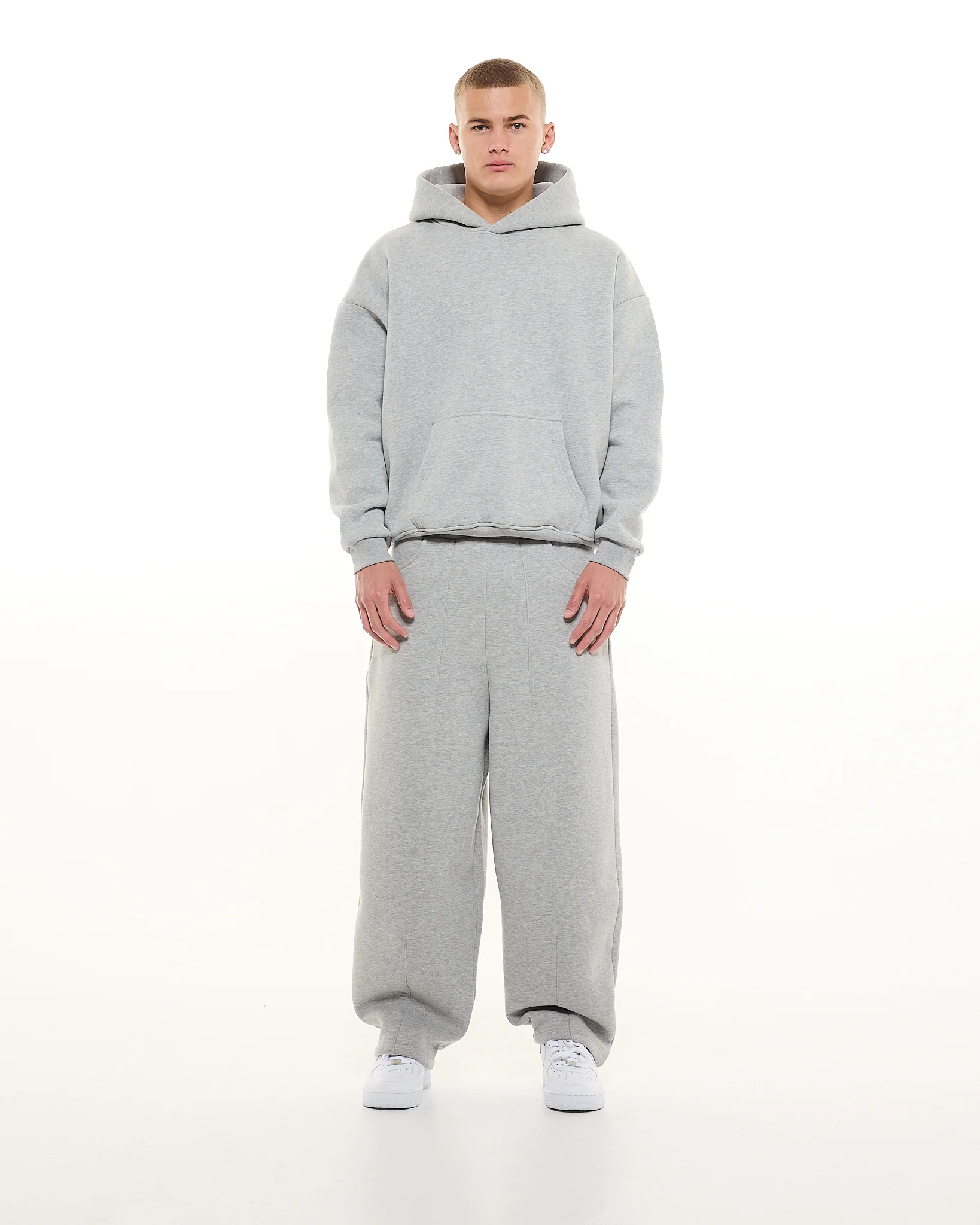 COZY HOODIE - GREY - Image 3