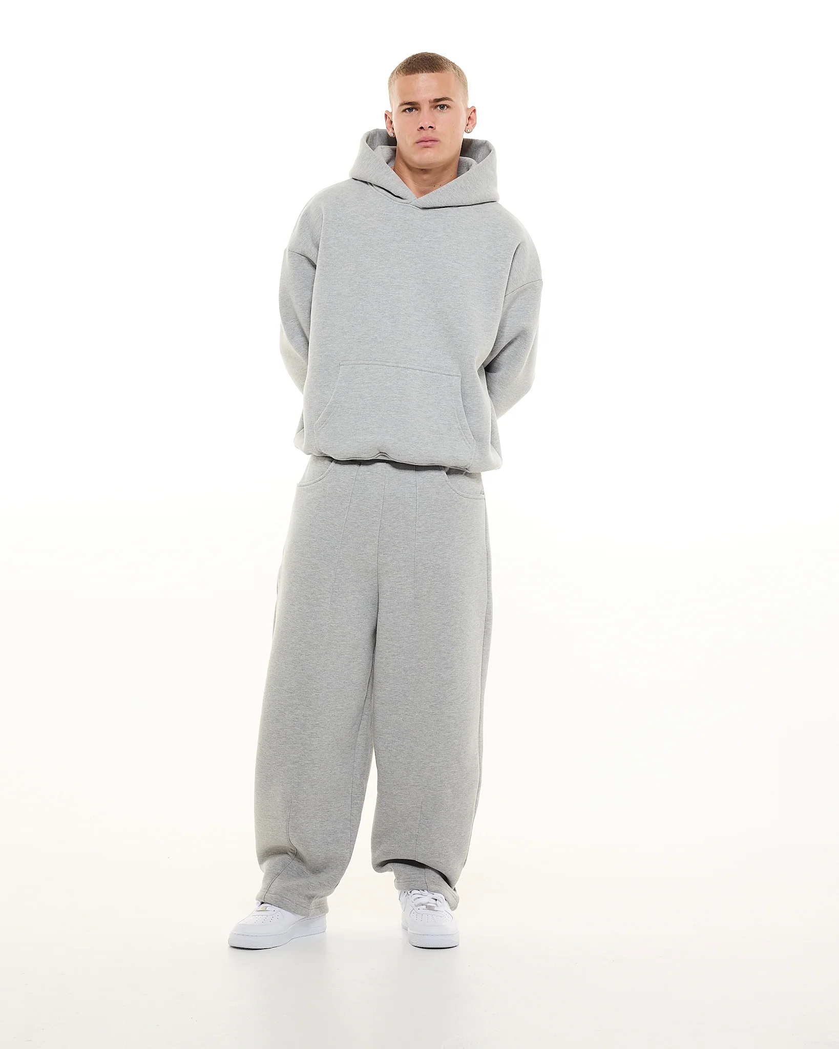 COZY HOODIE - GREY - Image 5