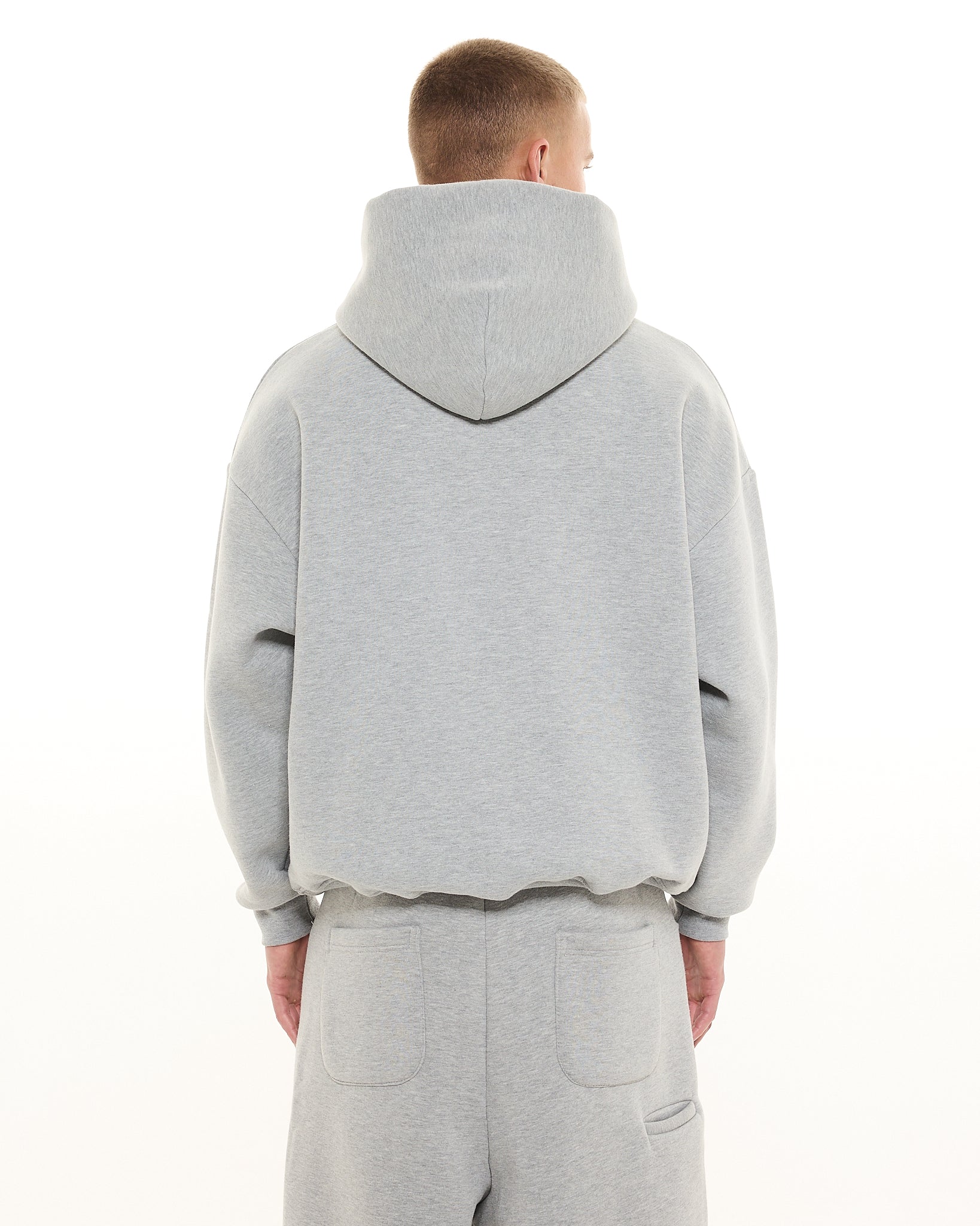 COZY HOODIE - GREY - Image 6