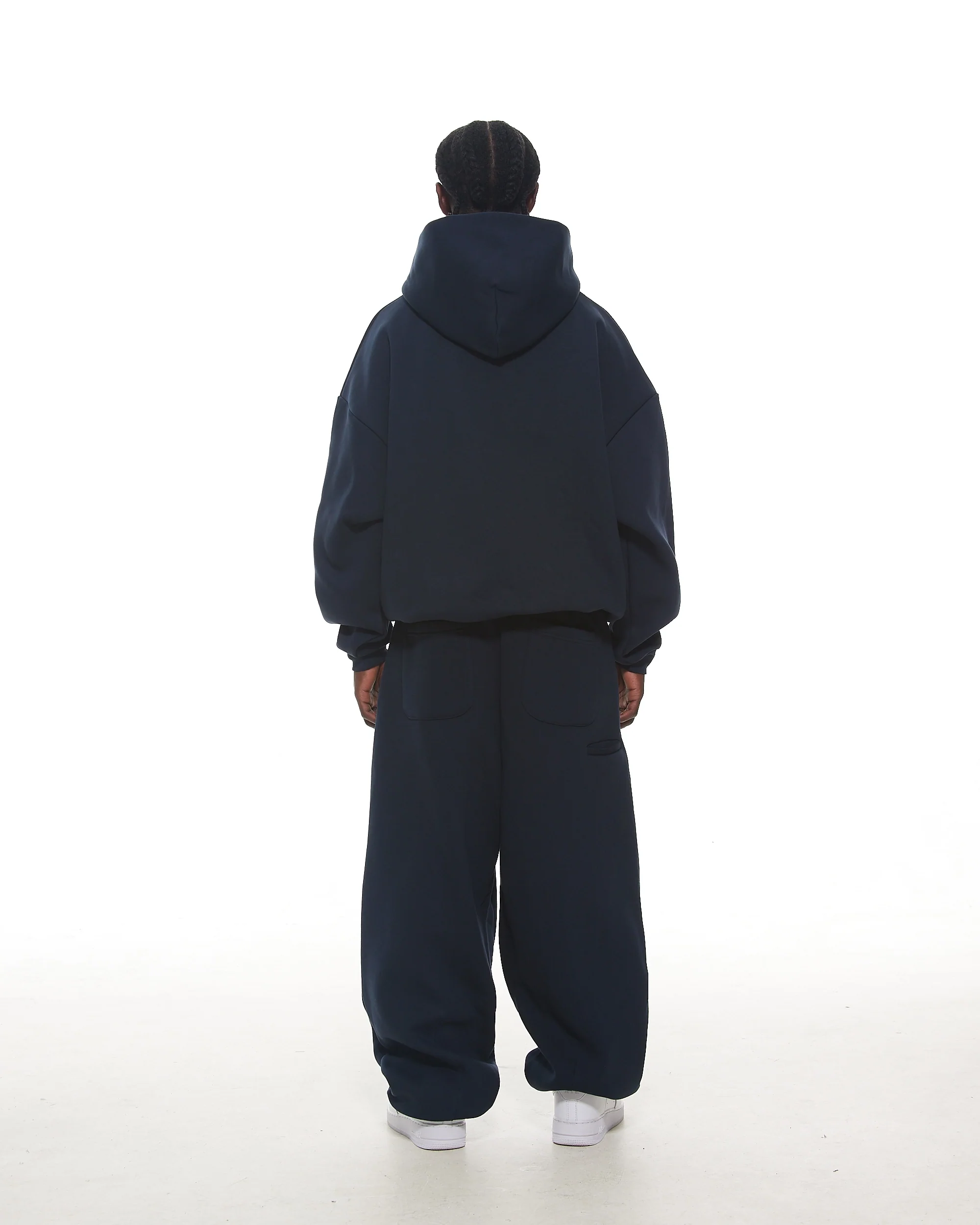 COZY HOODIE - NAVY - Image 5