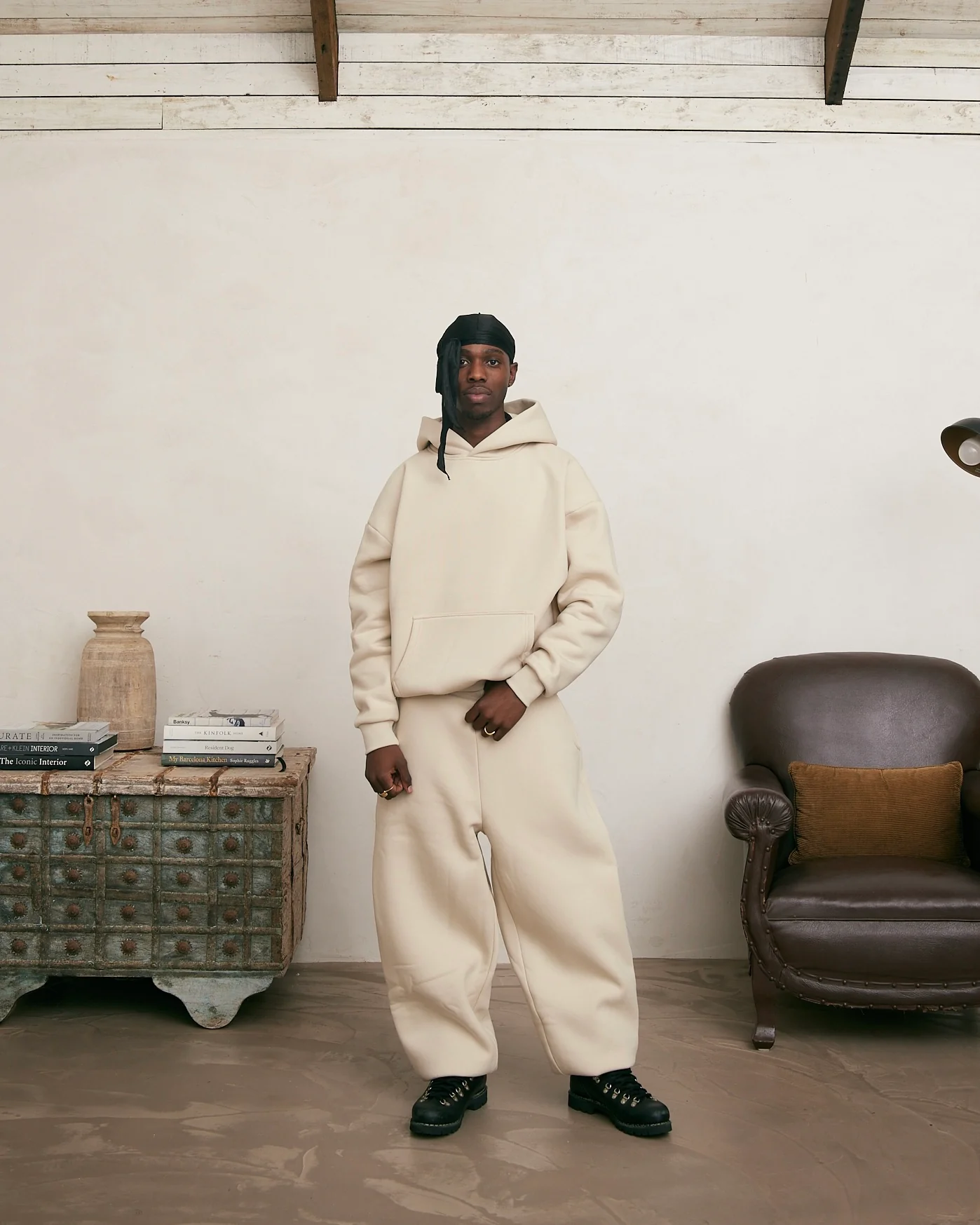 COZY HOODIE - OAT - Image 3
