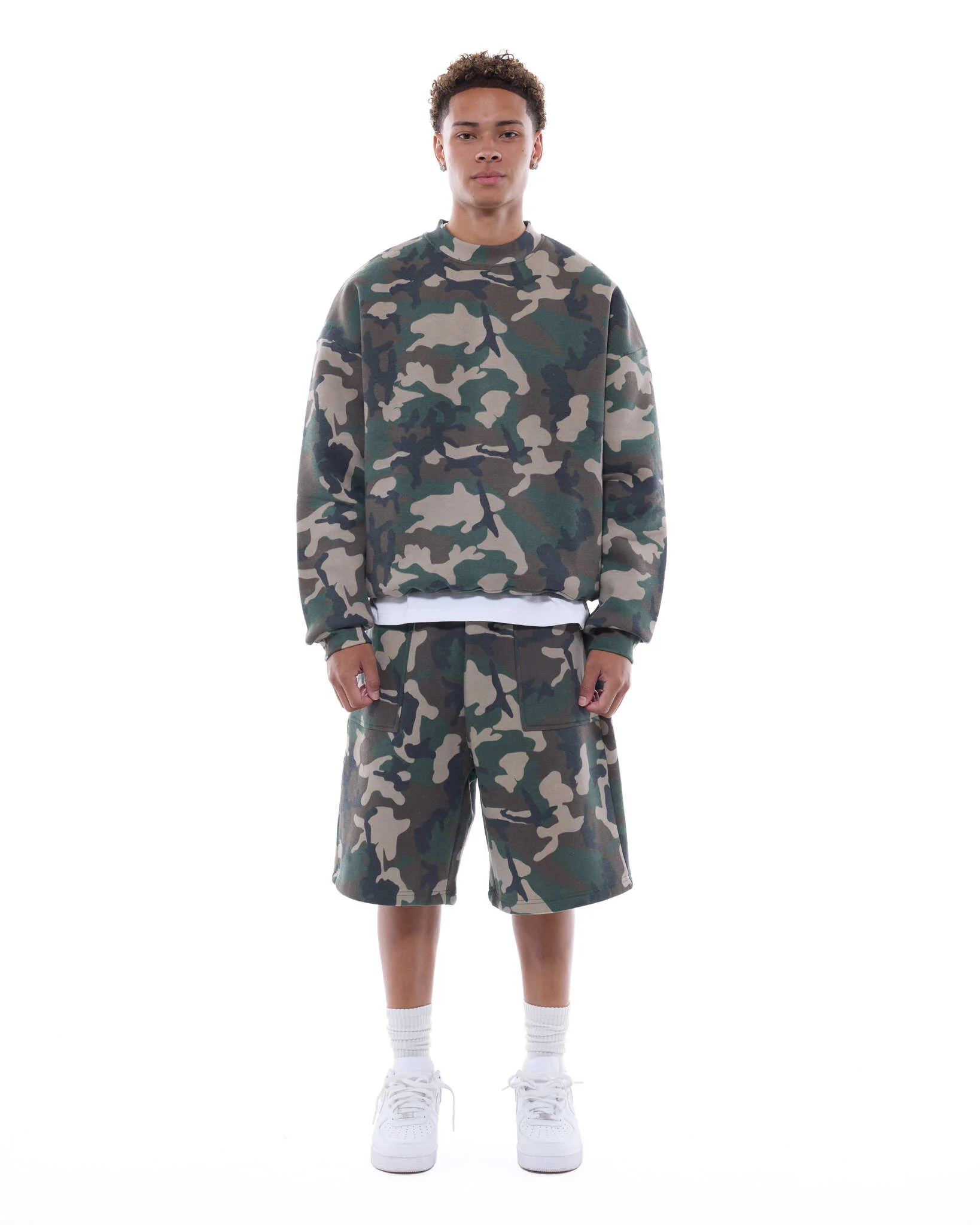 COZY SHORTS - CAMO - Image 3