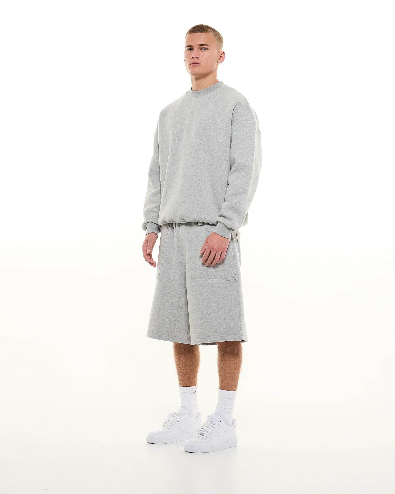 COZY SHORTS - GREY - Image 4