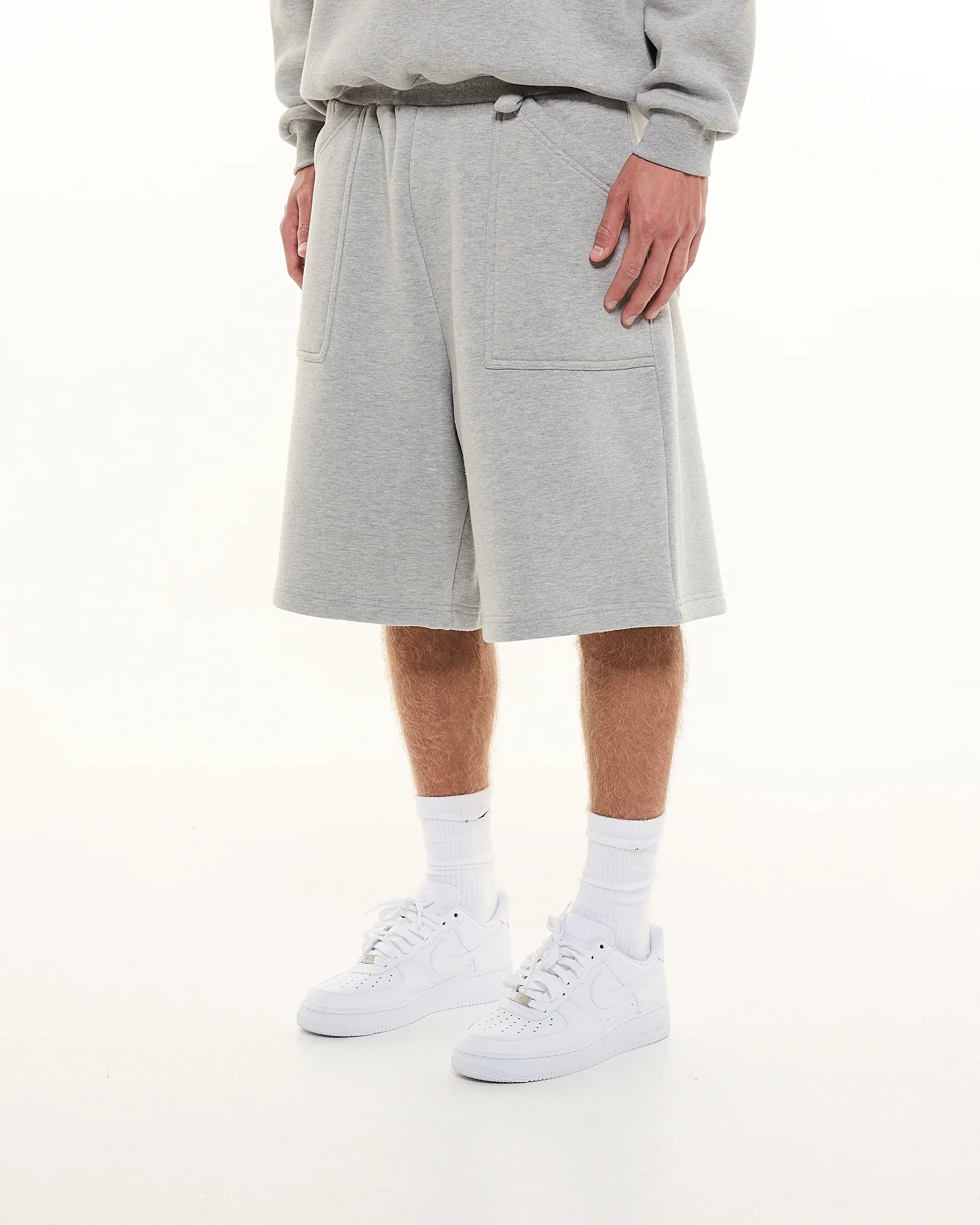 COZY SHORTS - GREY - Image 7