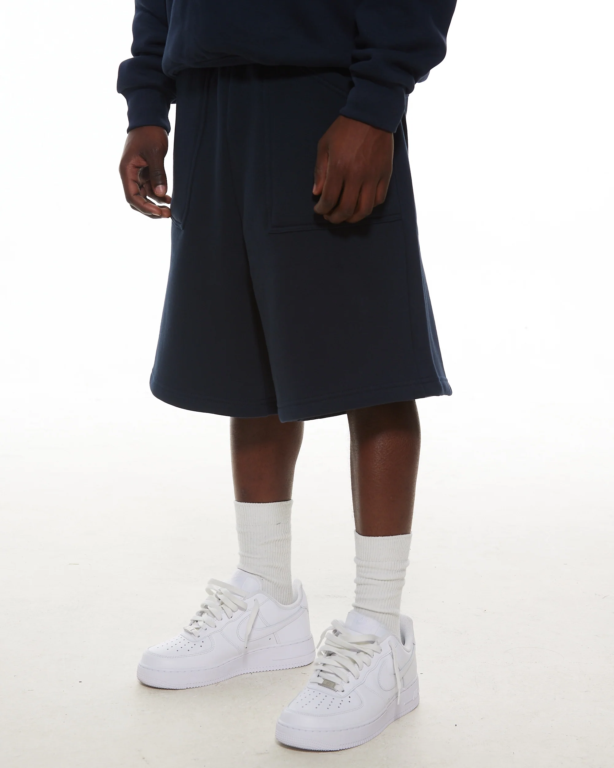 COZY SHORTS - NAVY - Image 3
