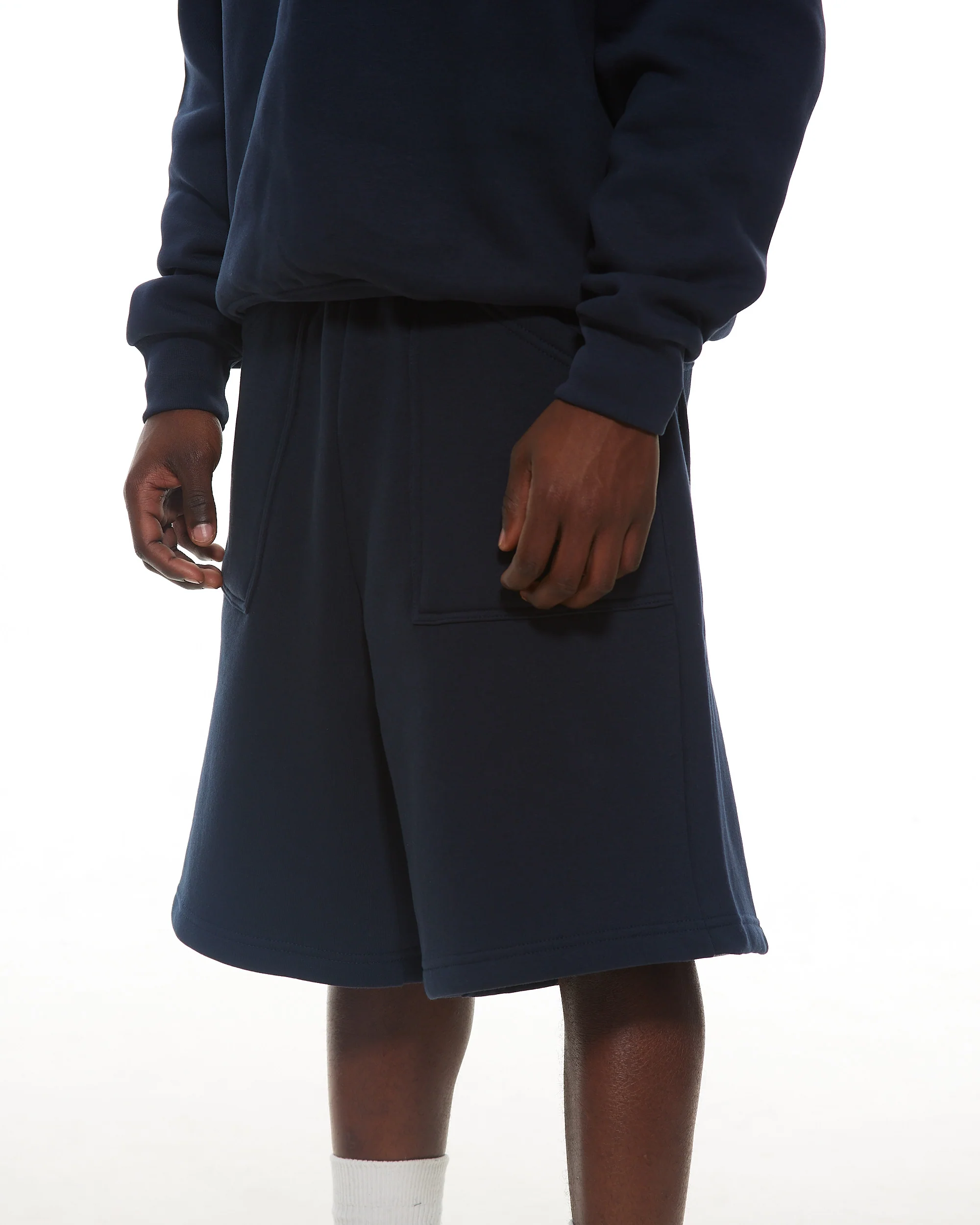 COZY SHORTS - NAVY - Image 7