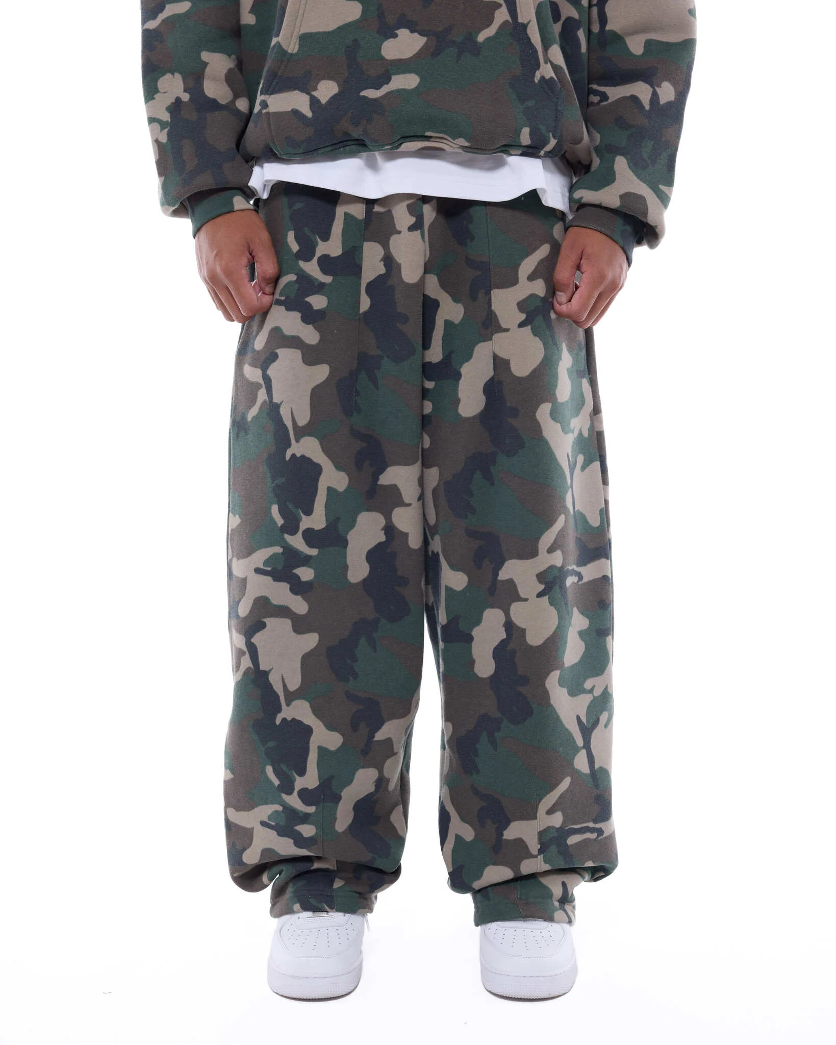 COZY STRAIGHT LEG SWEATS - CAMO - Image 2