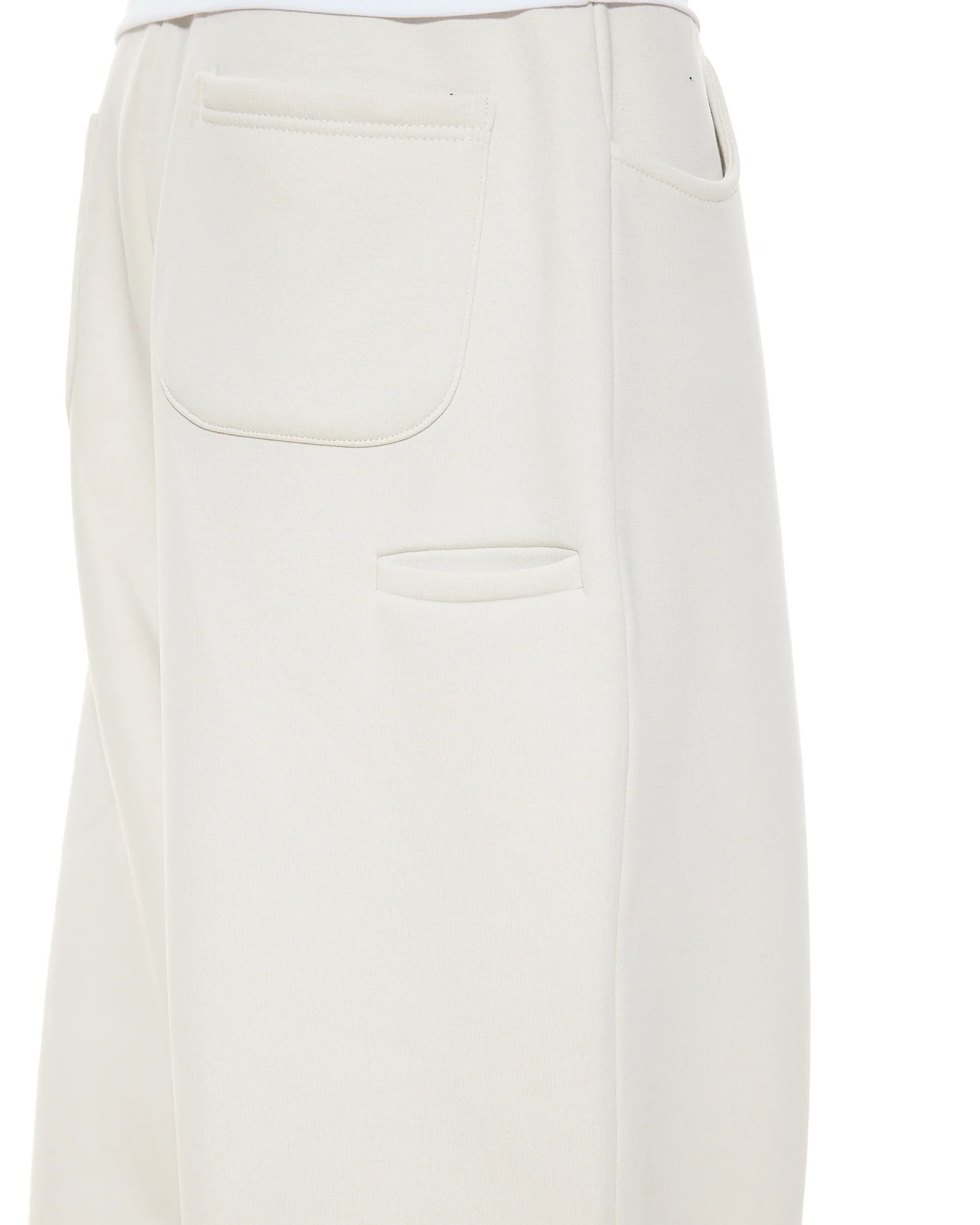 COZY STRAIGHT LEG SWEATS - CHALK - Image 7