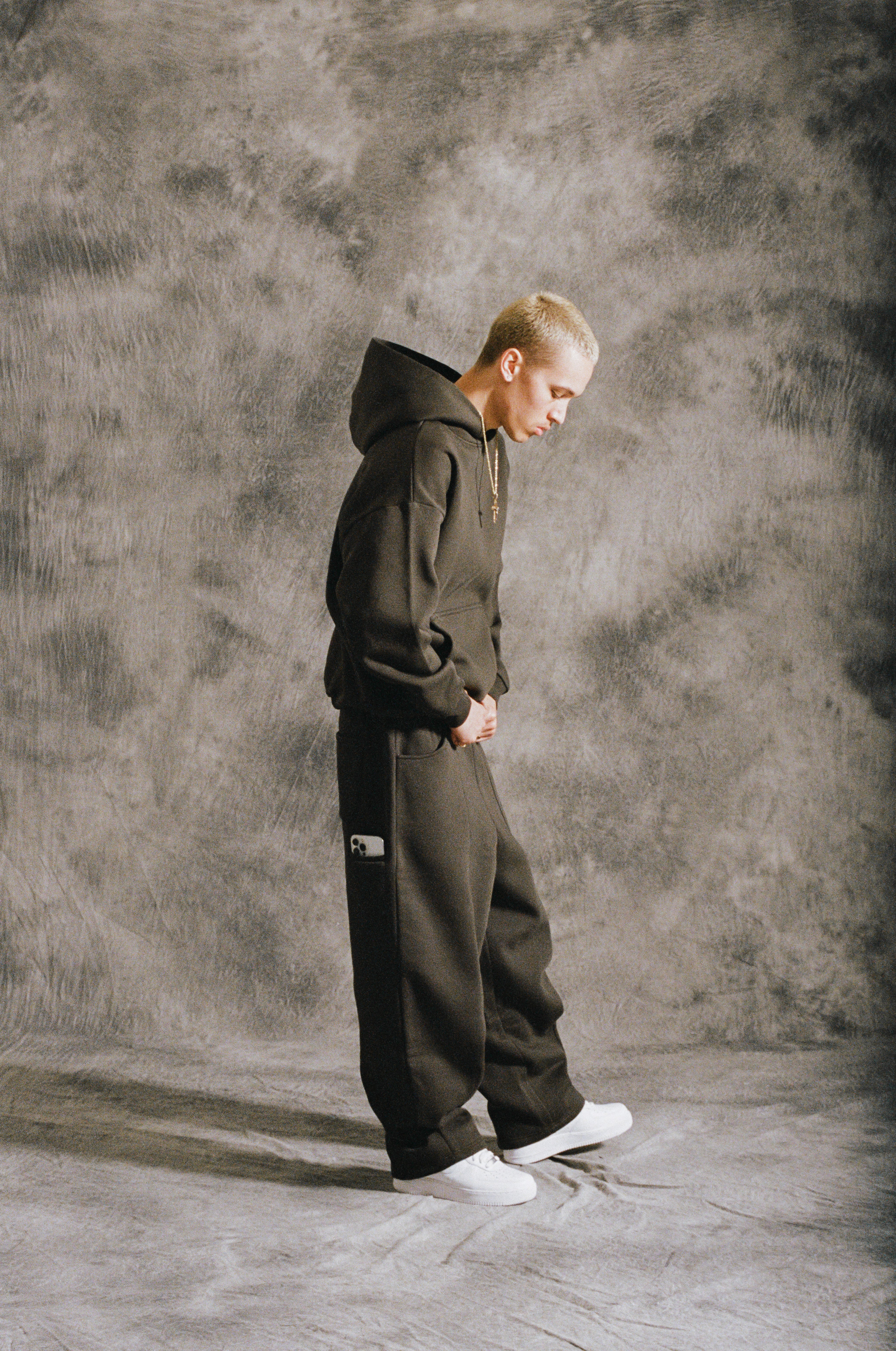 COZY STRAIGHT LEG SWEATS - COFFEE - Image 2