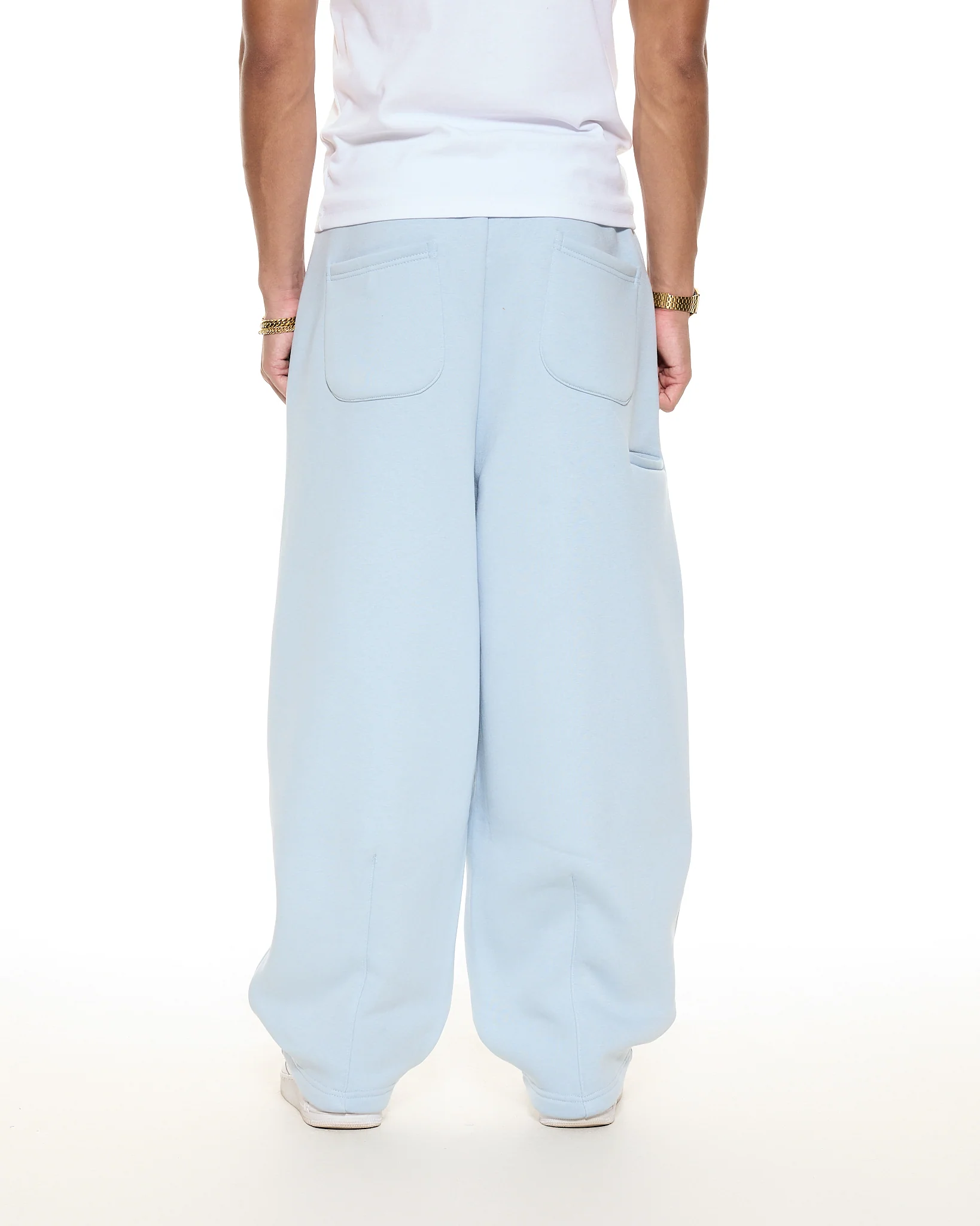 COZY STRAIGHT LEG SWEATS - GLACIER - Image 6