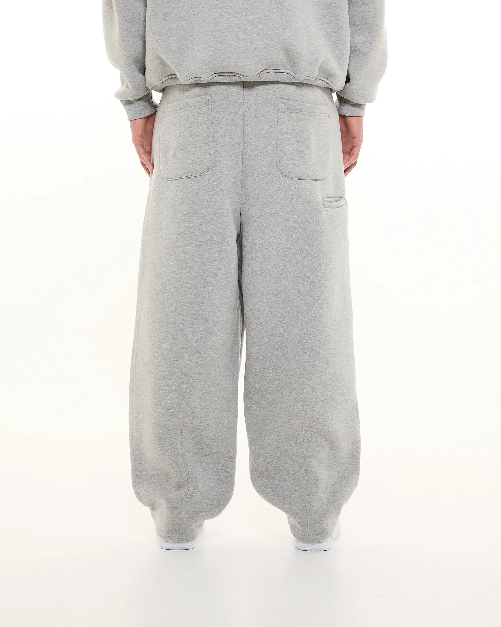 COZY STRAIGHT LEG SWEATS - GREY - Image 7