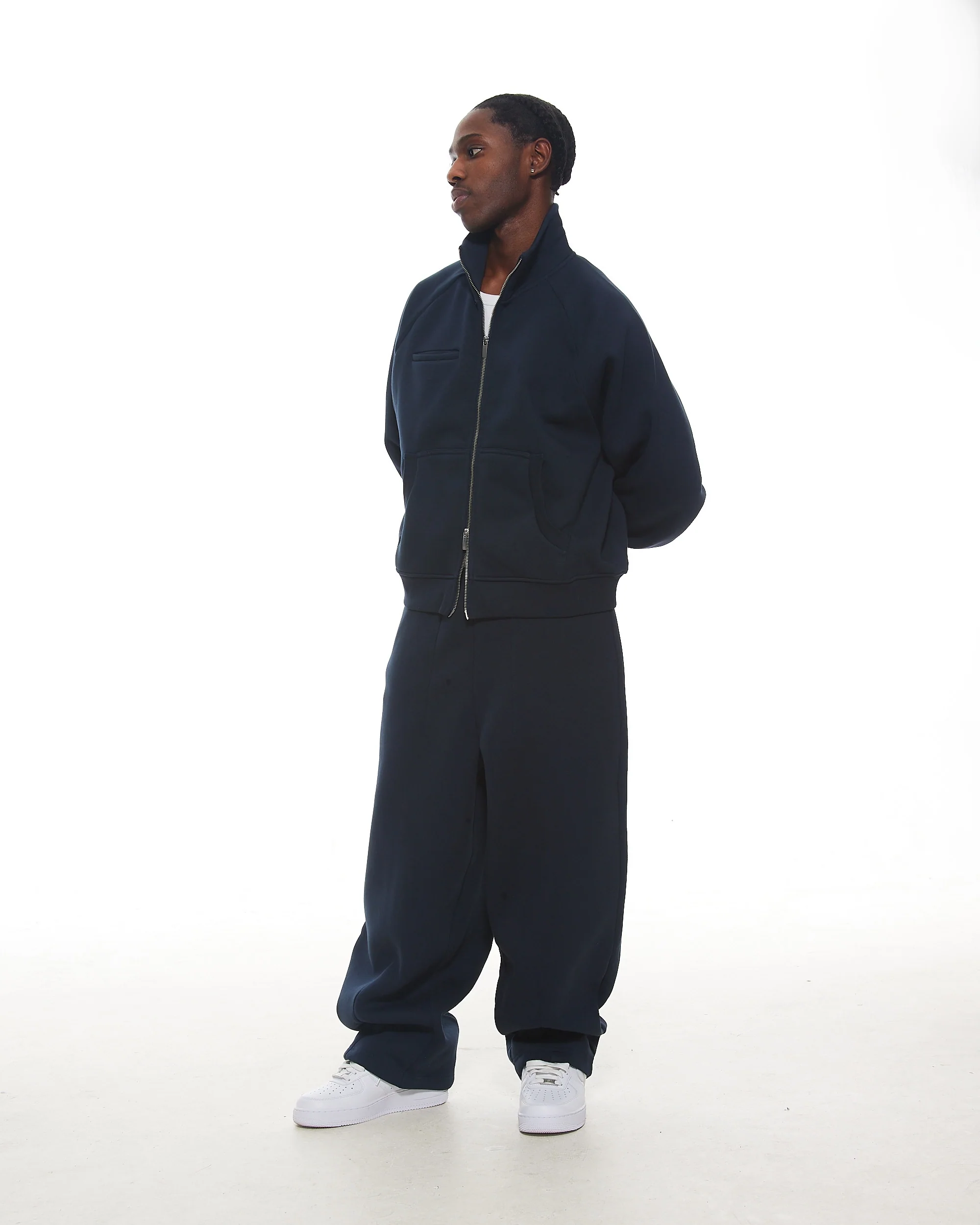 COZY STRAIGHT LEG SWEATS - NAVY - Image 6