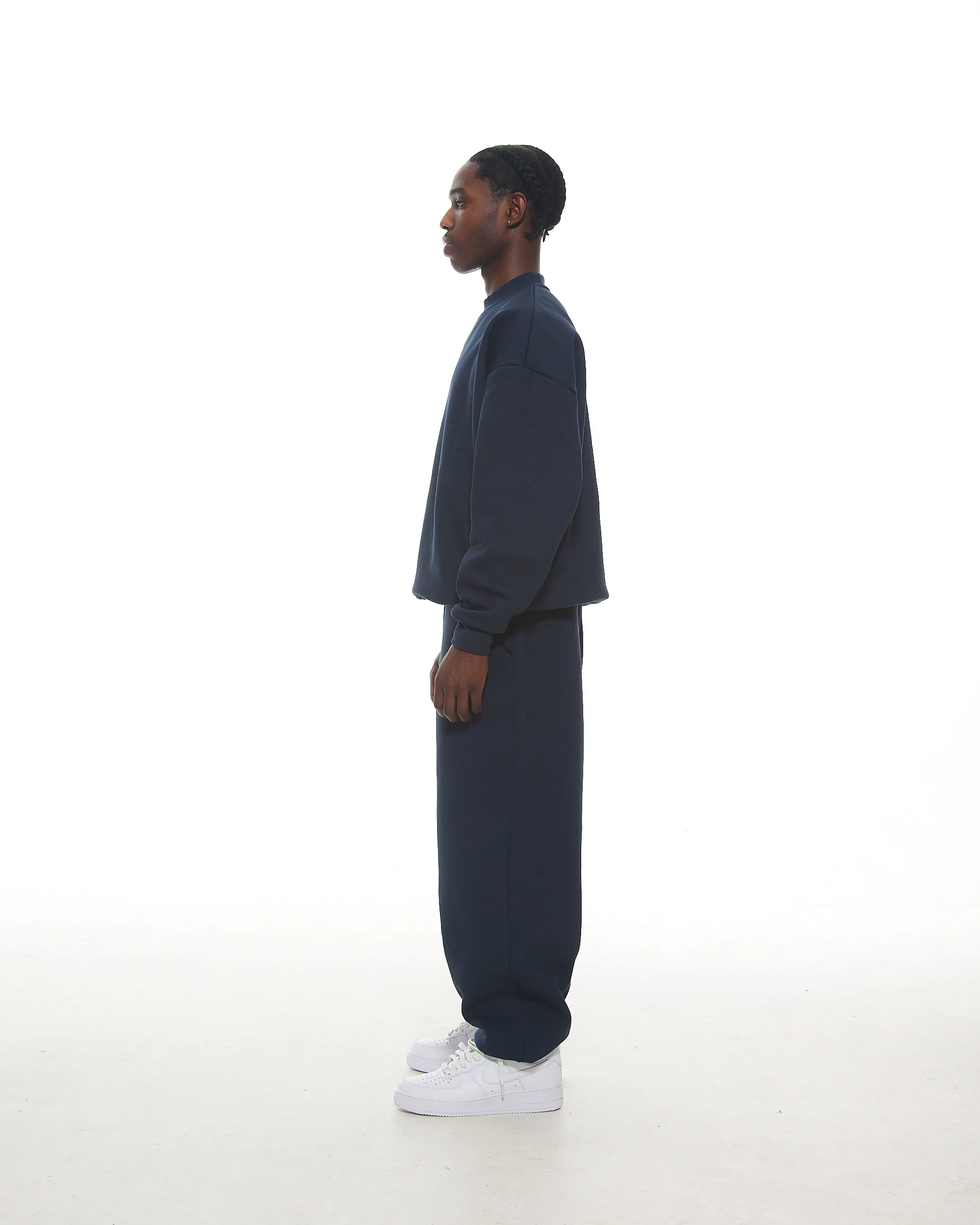 COZY SWEATER - NAVY - Image 4