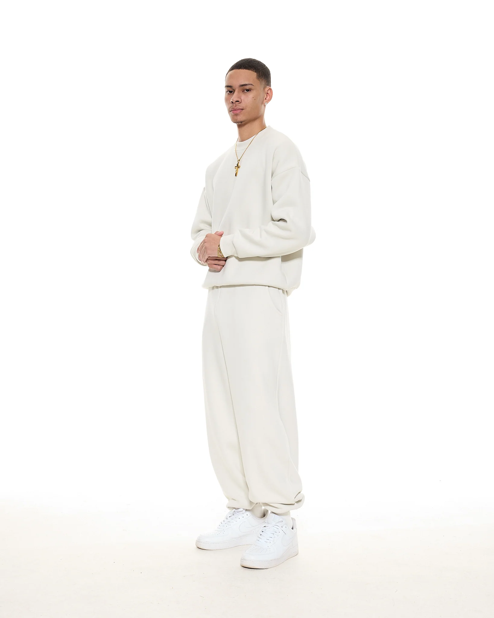 COZY SWEATPANT - CHALK - Image 3