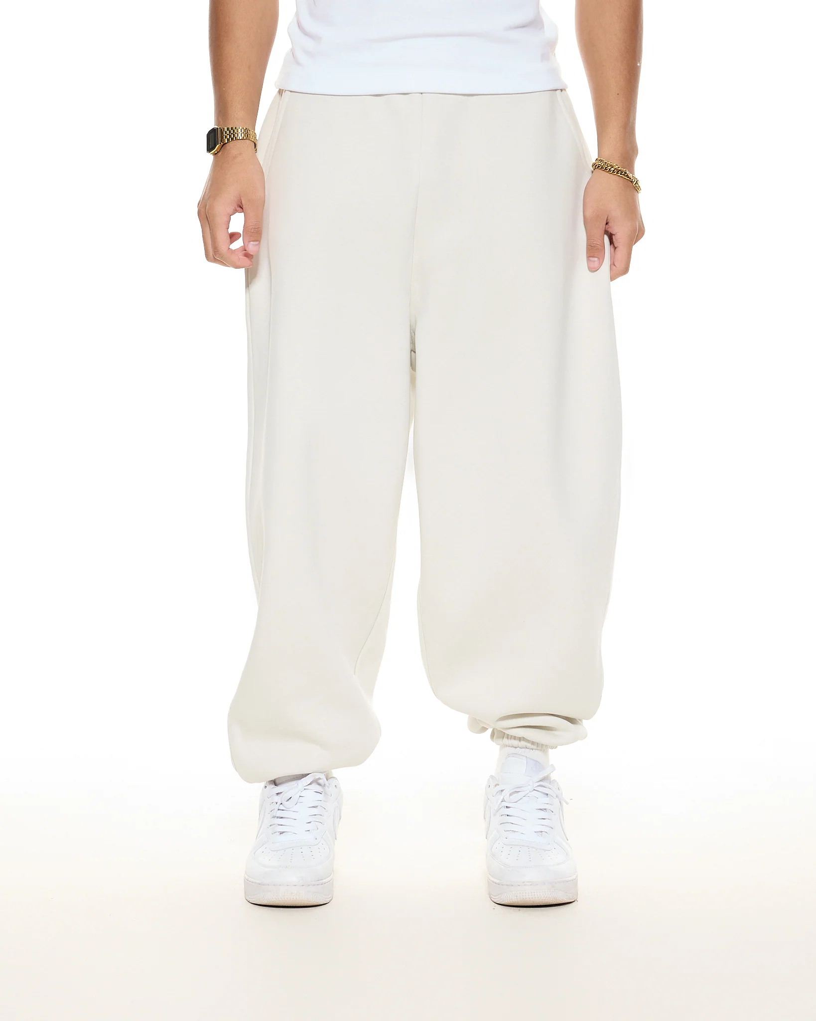 COZY SWEATPANT - CHALK - Image 4
