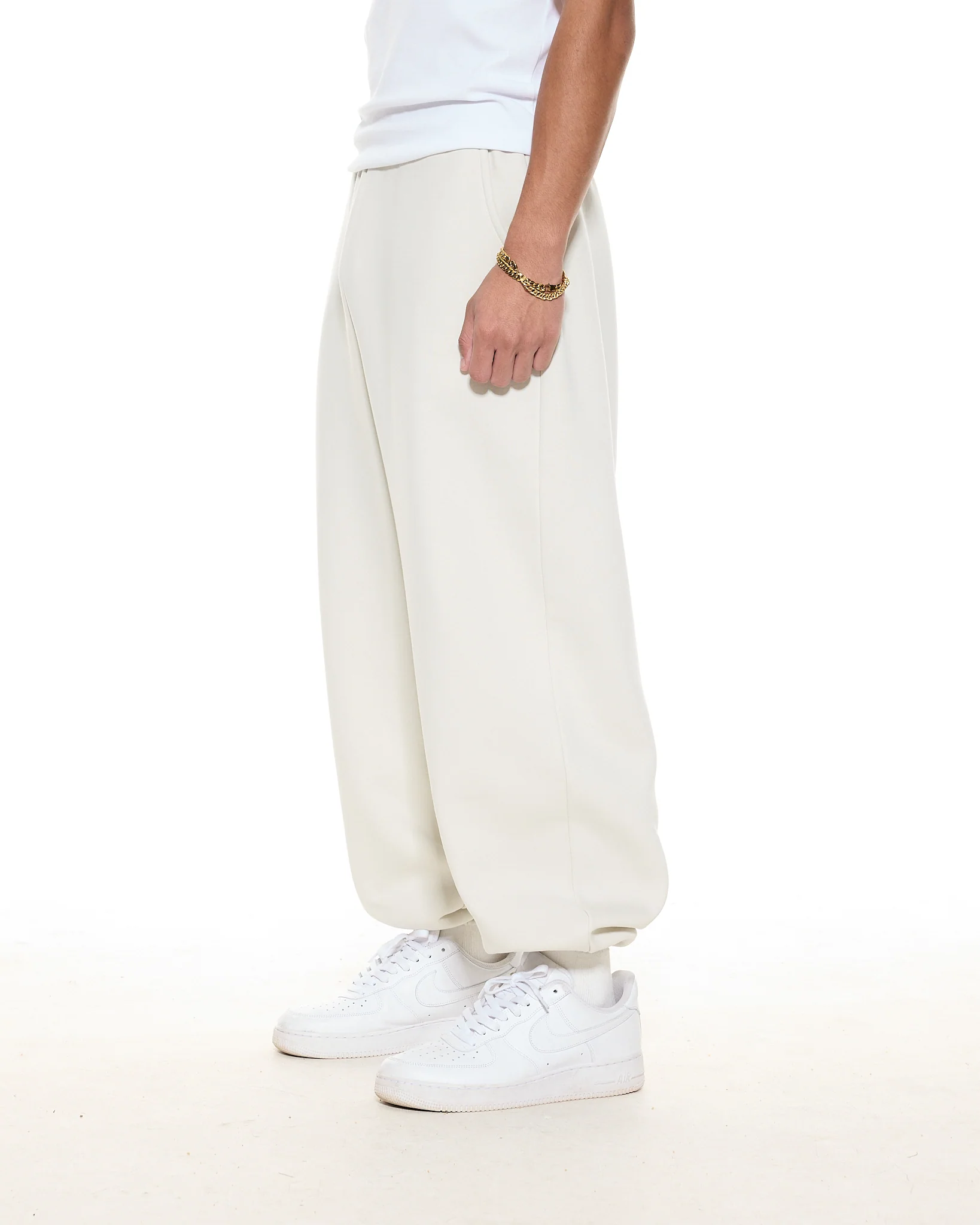COZY SWEATPANT - CHALK - Image 5