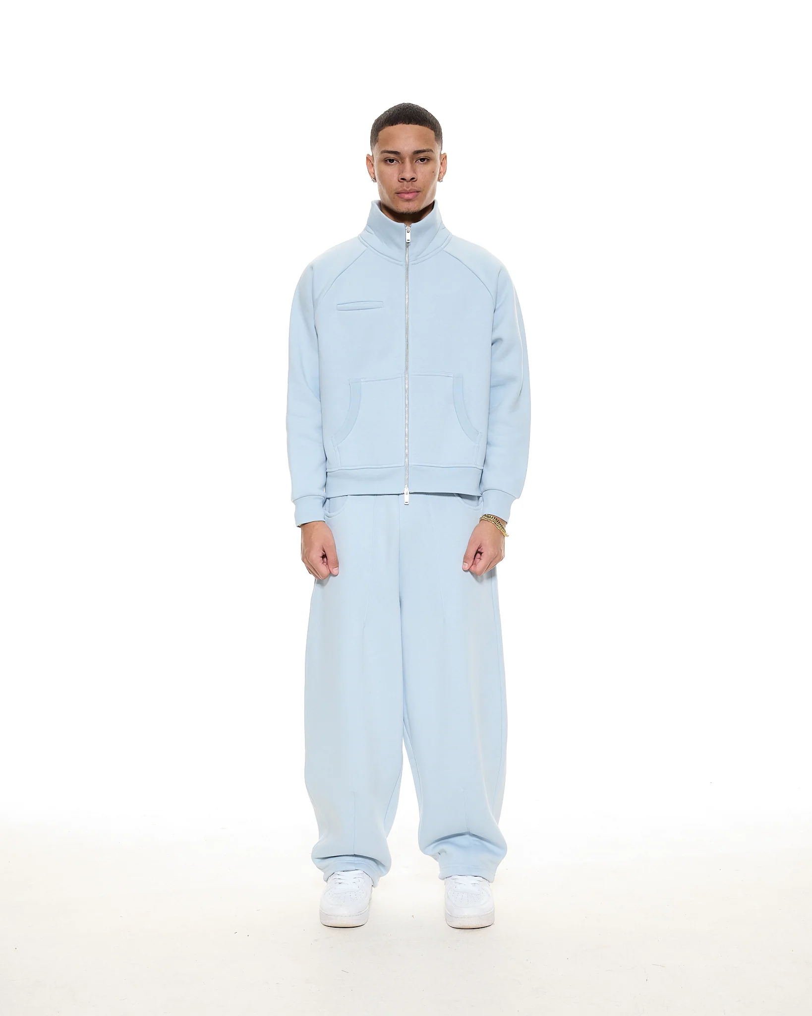 COZY TRACK JACKET - GLACIER - Image 3