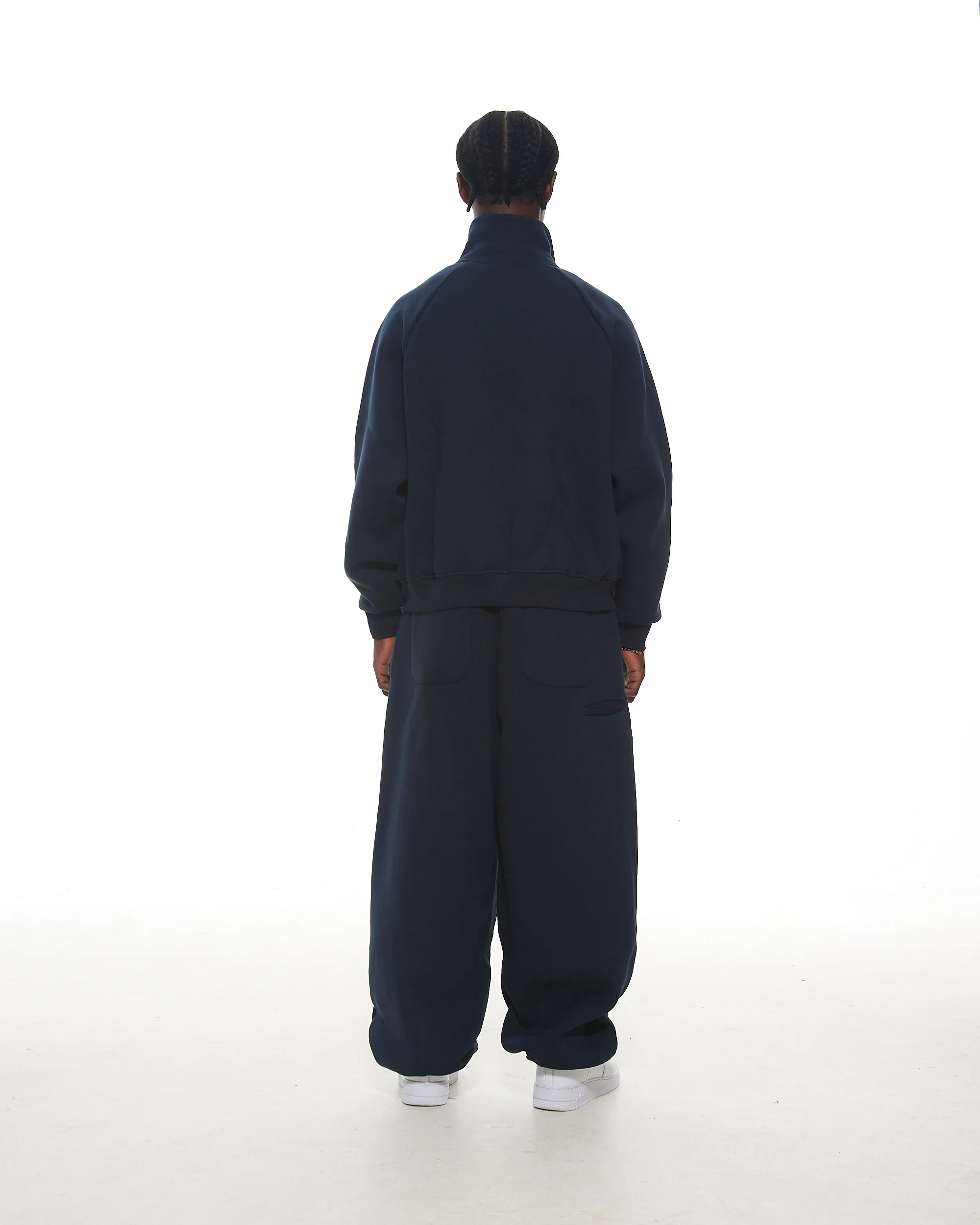 COZY TRACK JACKET - NAVY - Image 5