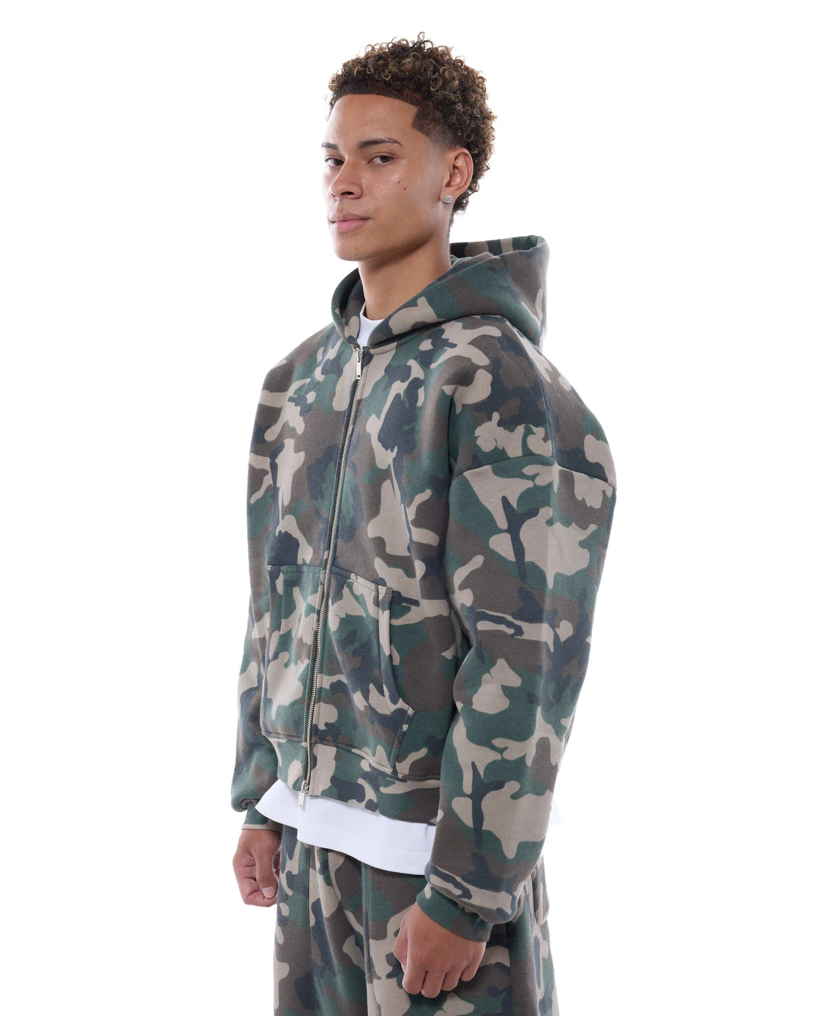 COZY ZIP UP - CAMO - Image 3
