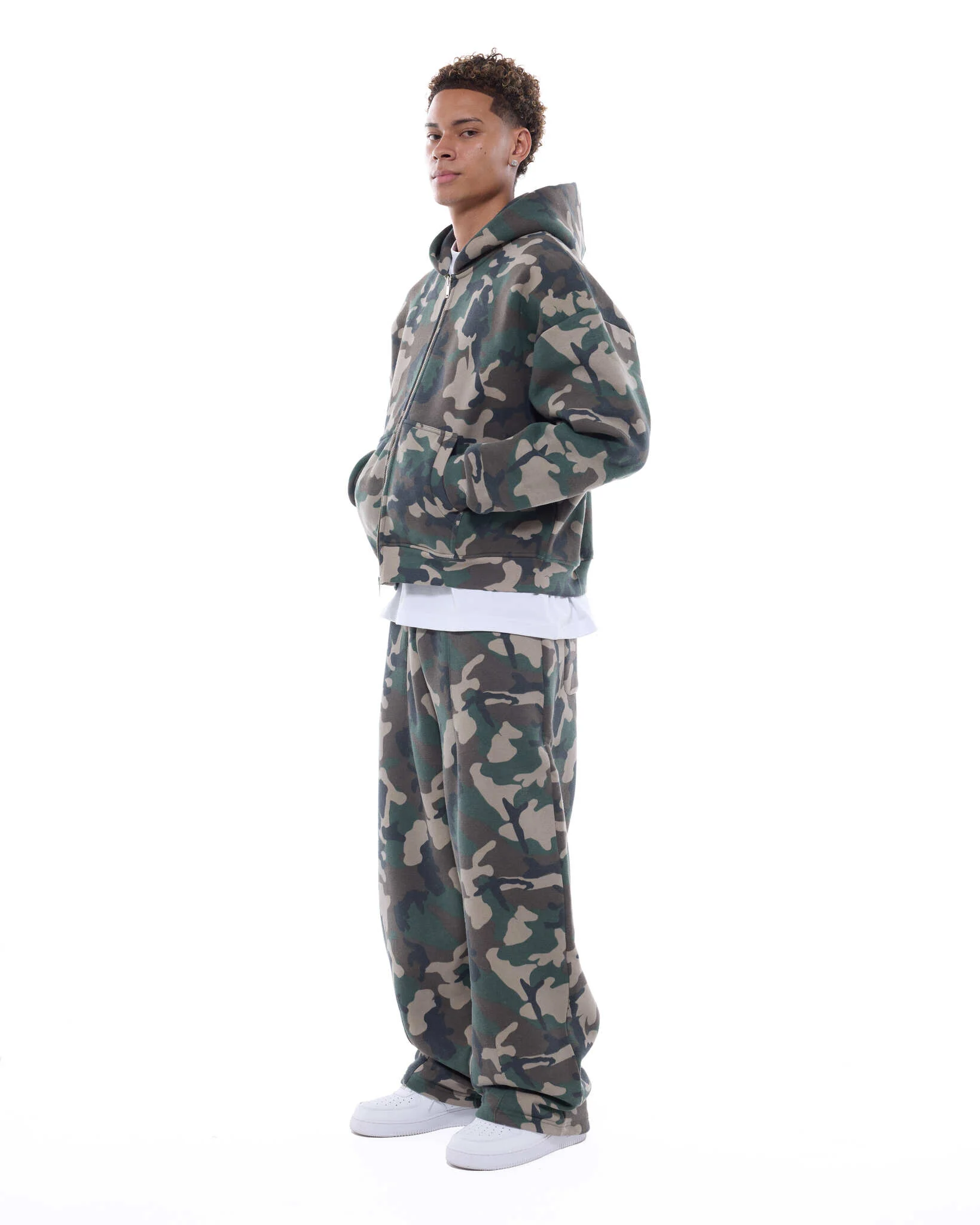 COZY ZIP UP - CAMO - Image 4
