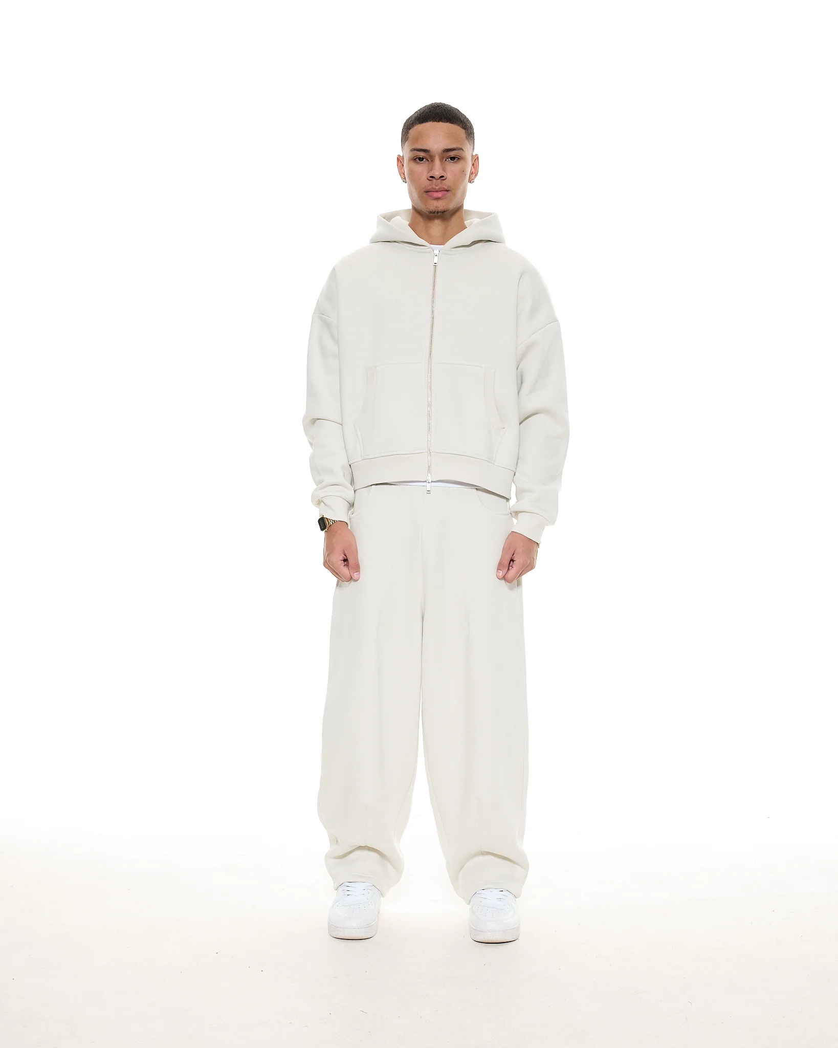 COZY ZIP UP - CHALK - Image 3