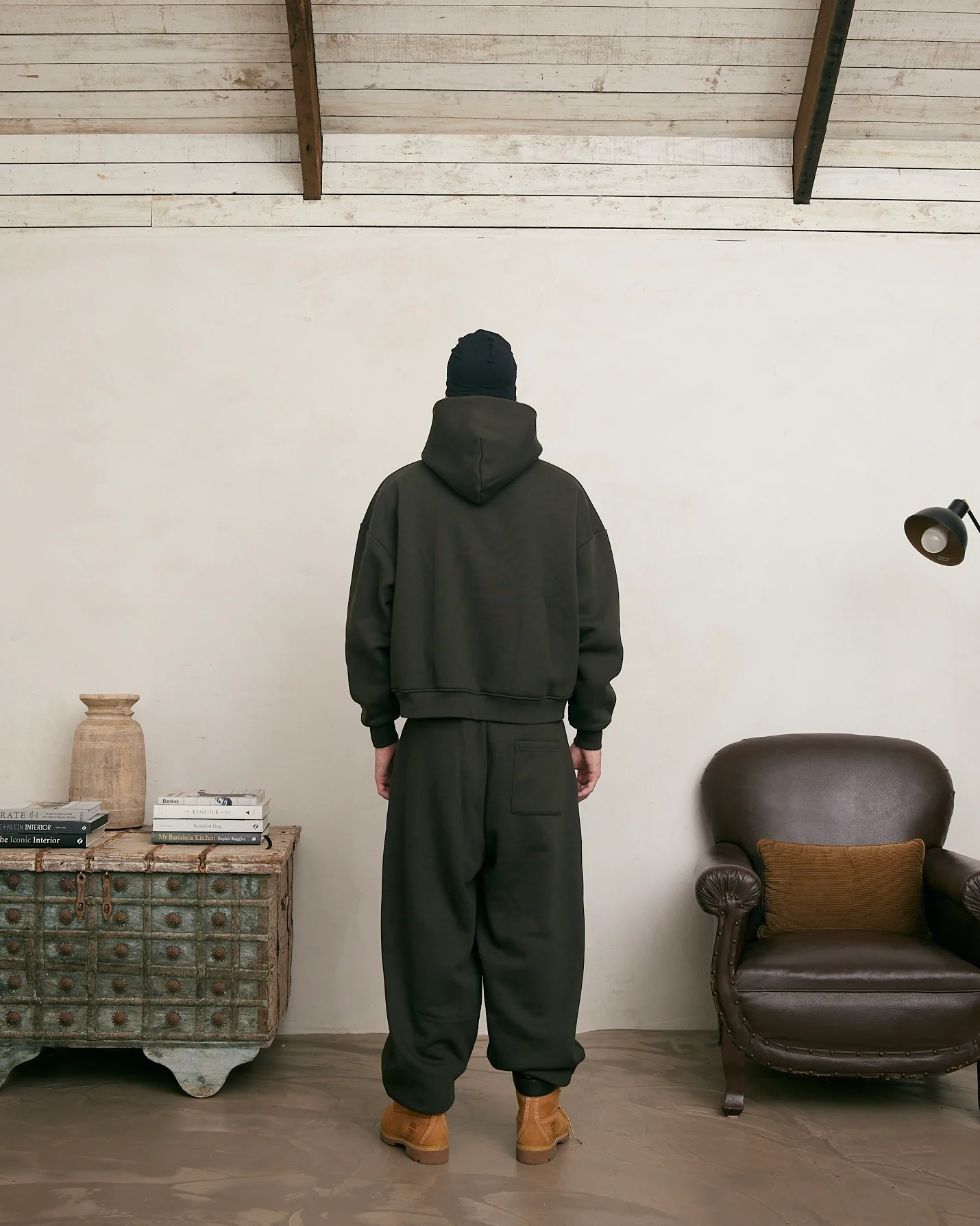 COZY ZIP UP - COFFEE - Image 4