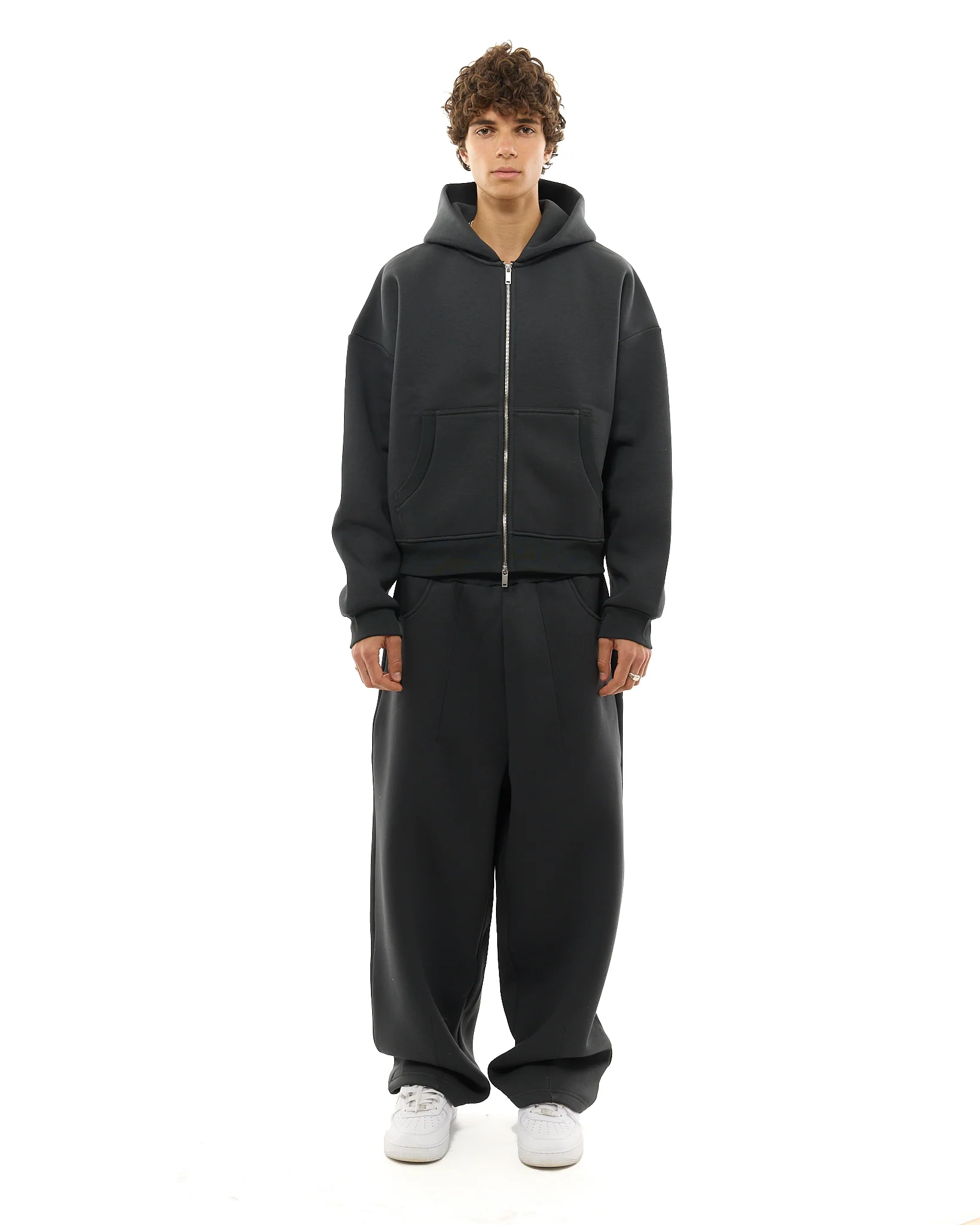 COZY ZIP UP - GRANITE - Image 3