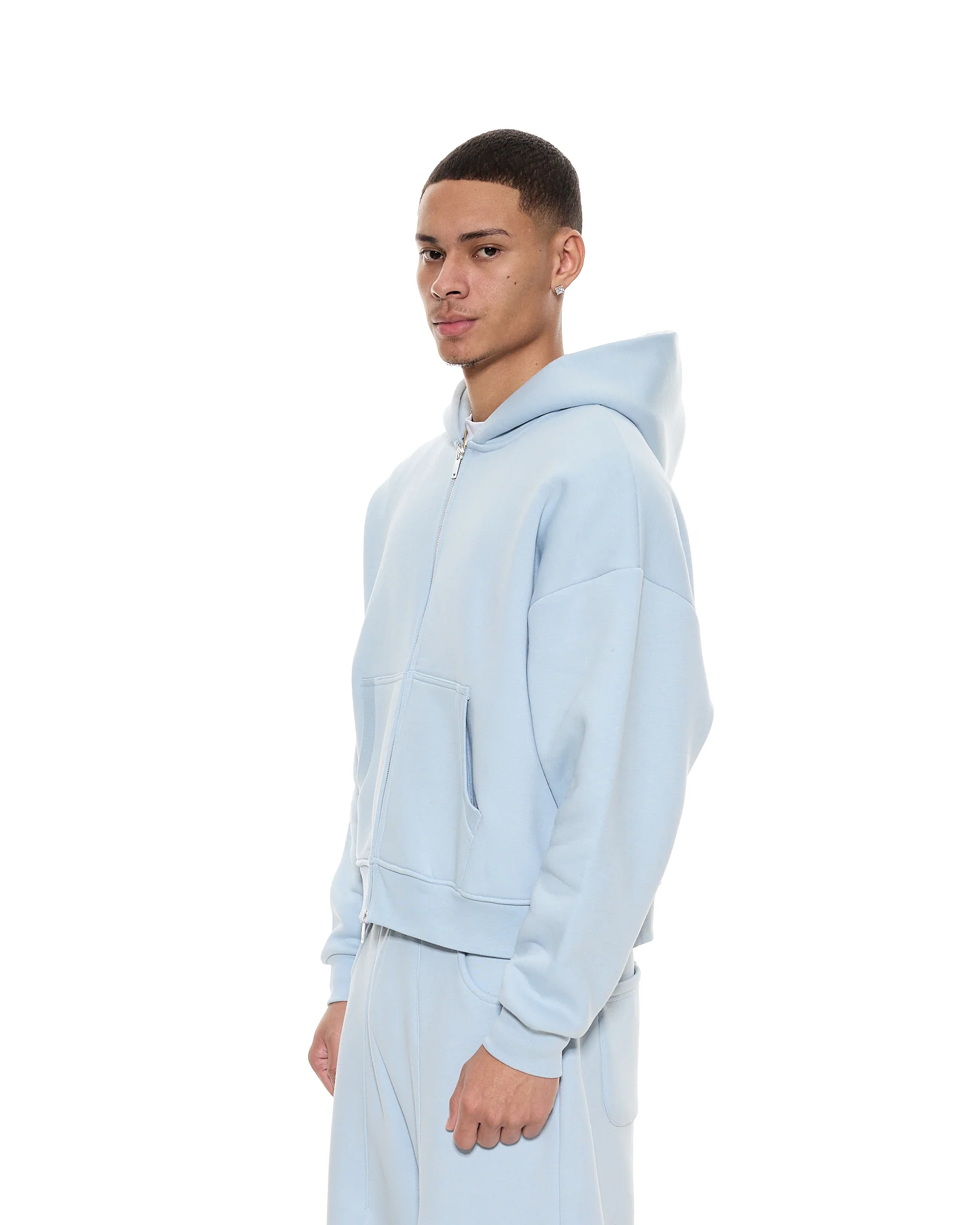 COZY ZIP UP - GLACIER - Image 4