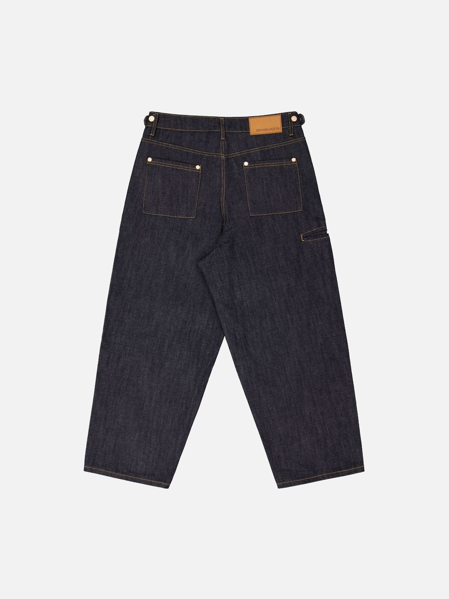 DENIM BAGGY JEANS - INDIGO - Image 10