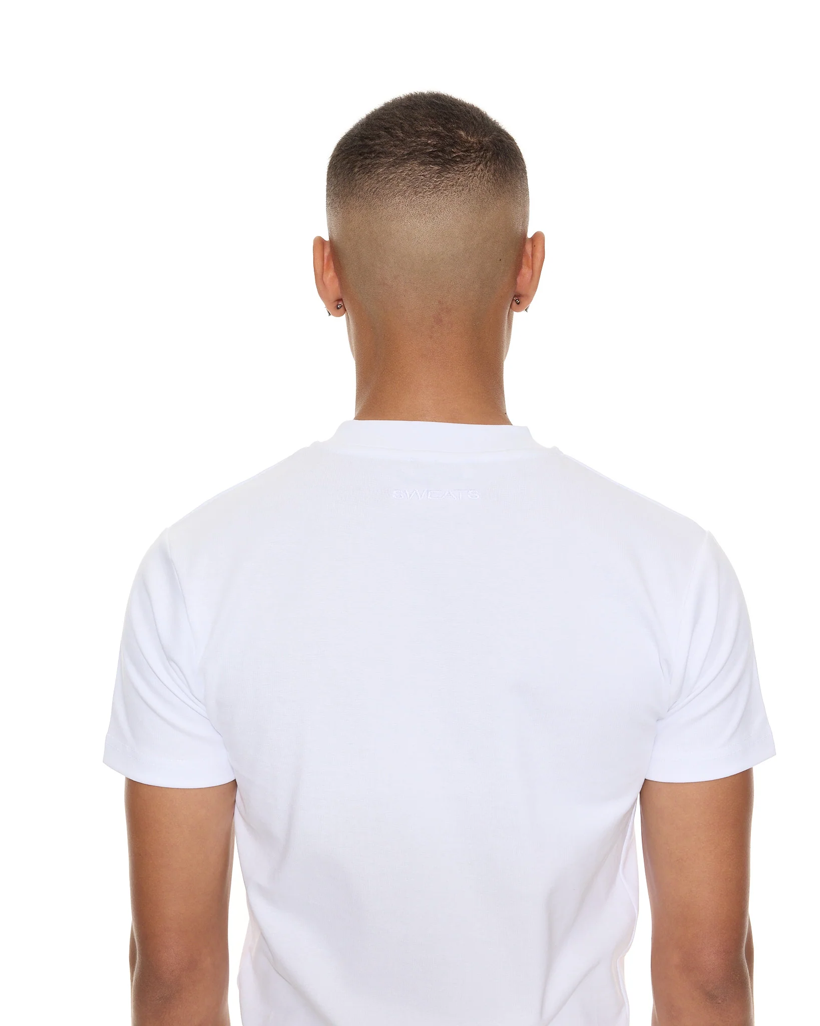 FITTED T-SHIRT - WHITE - Image 5