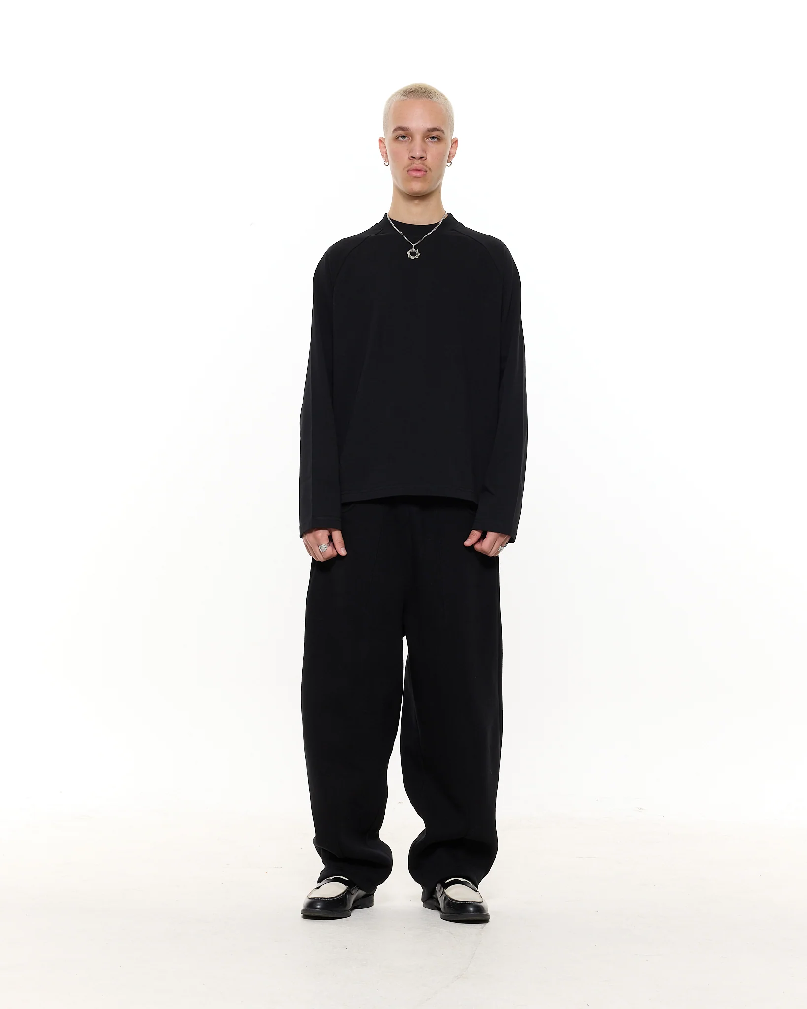 Long Sleeve T-Shirt - Black - Image 3