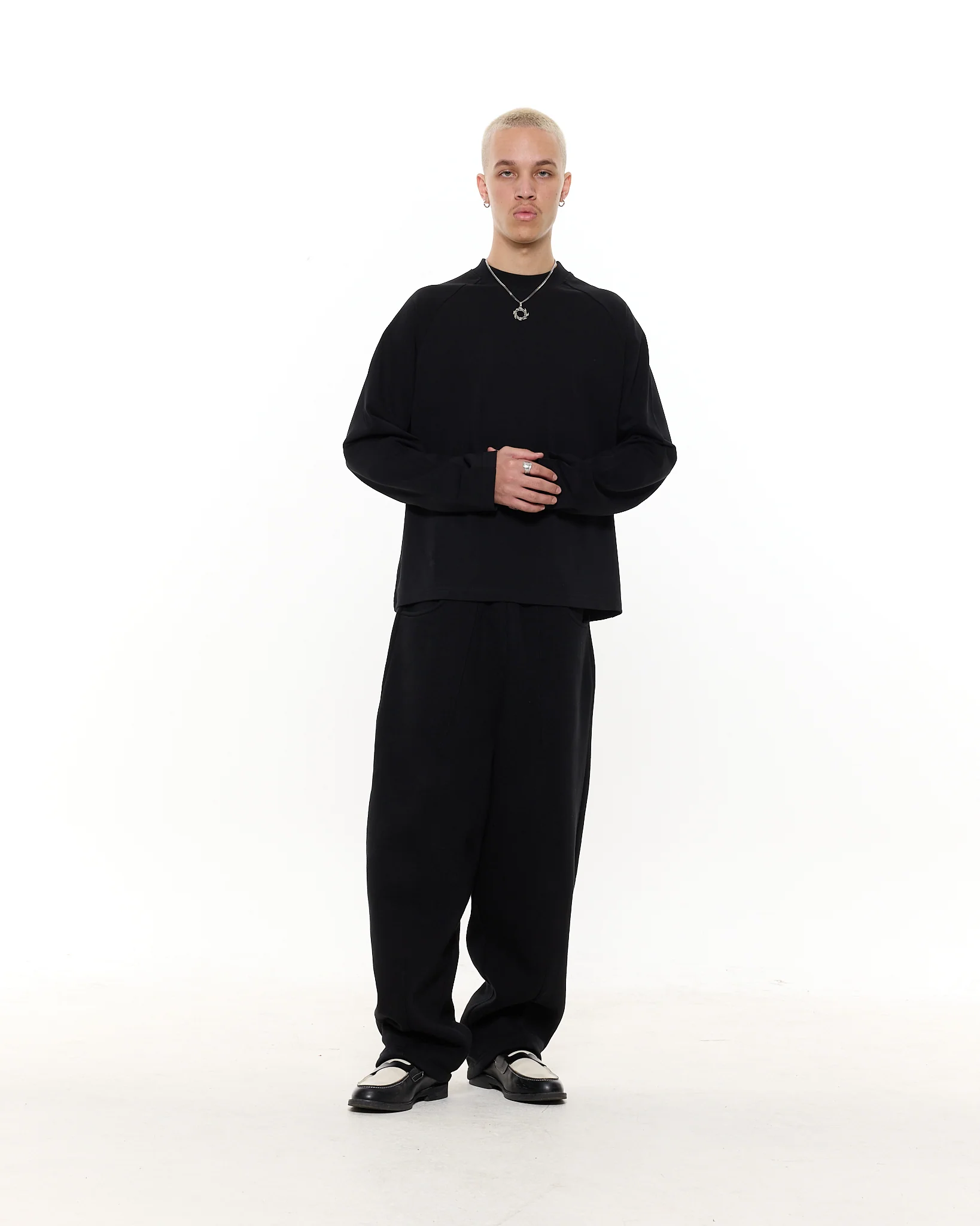 Long Sleeve T-Shirt - Black - Image 6