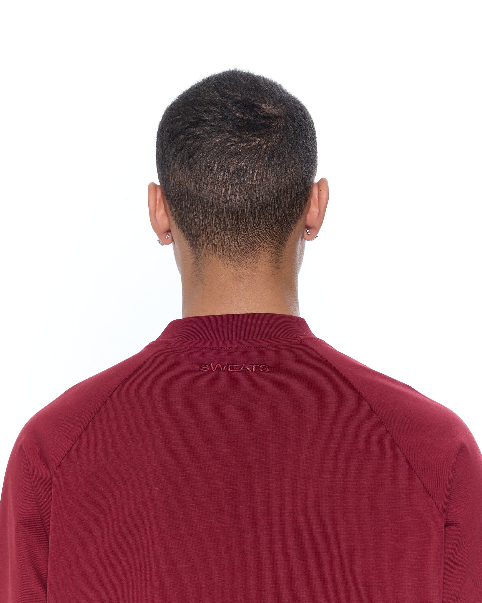 Long Sleeve T-Shirt - Burgundy - Image 7