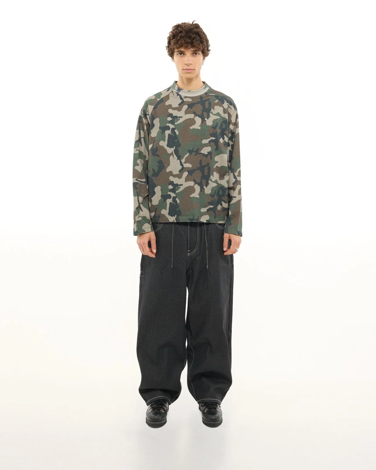 Long Sleeve T-Shirt - Camo - Image 3