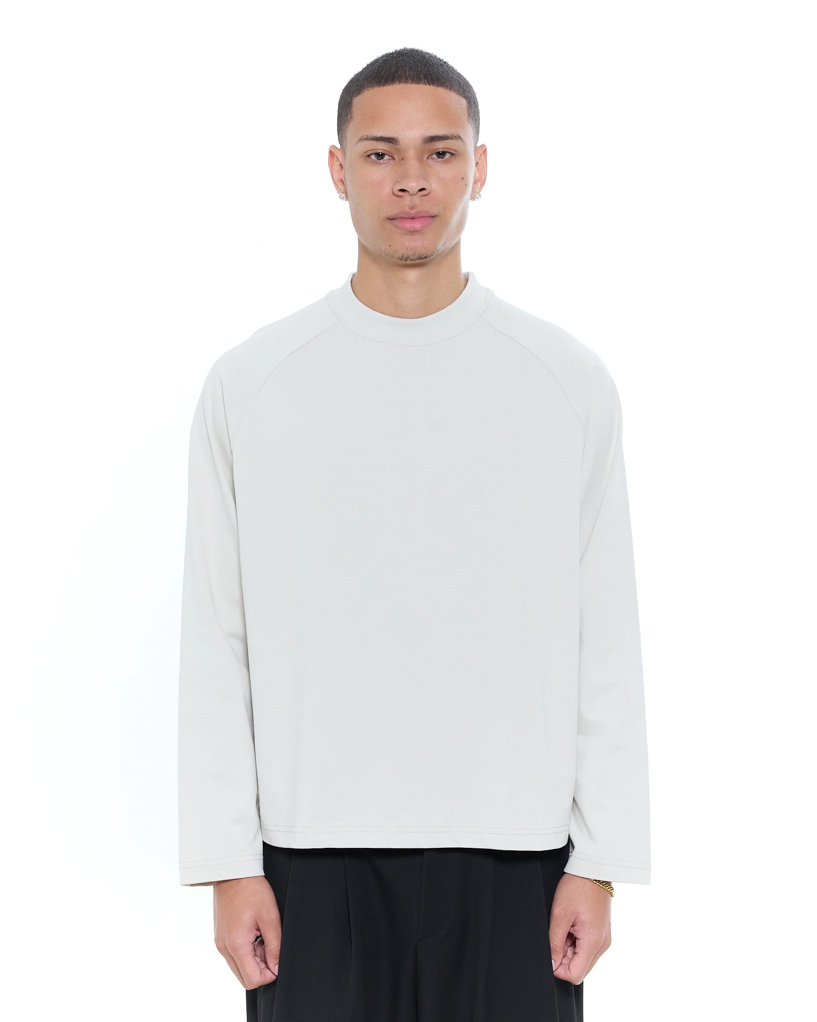 Long Sleeve T-Shirt - Chalk - Image 2