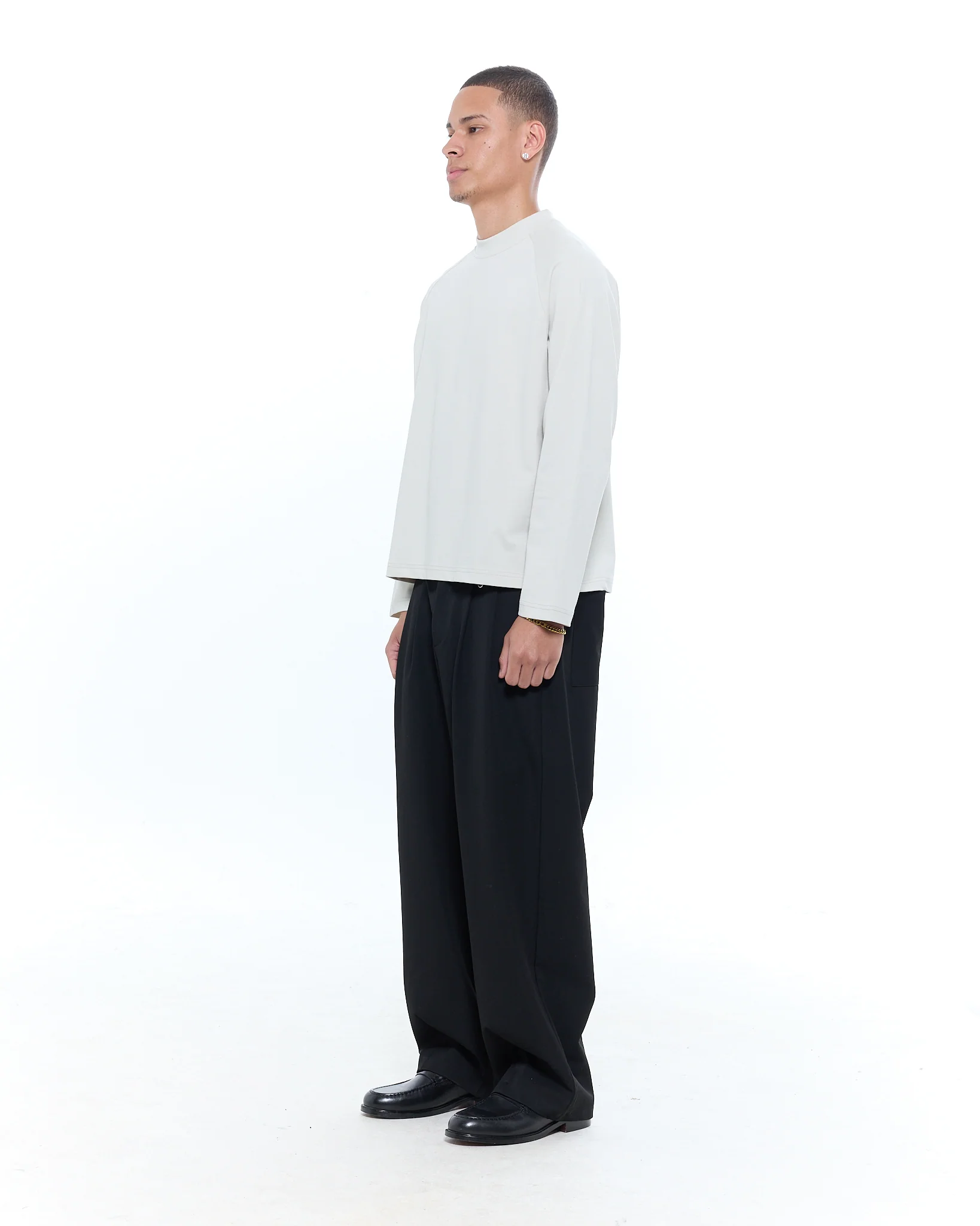 Long Sleeve T-Shirt - Chalk - Image 4