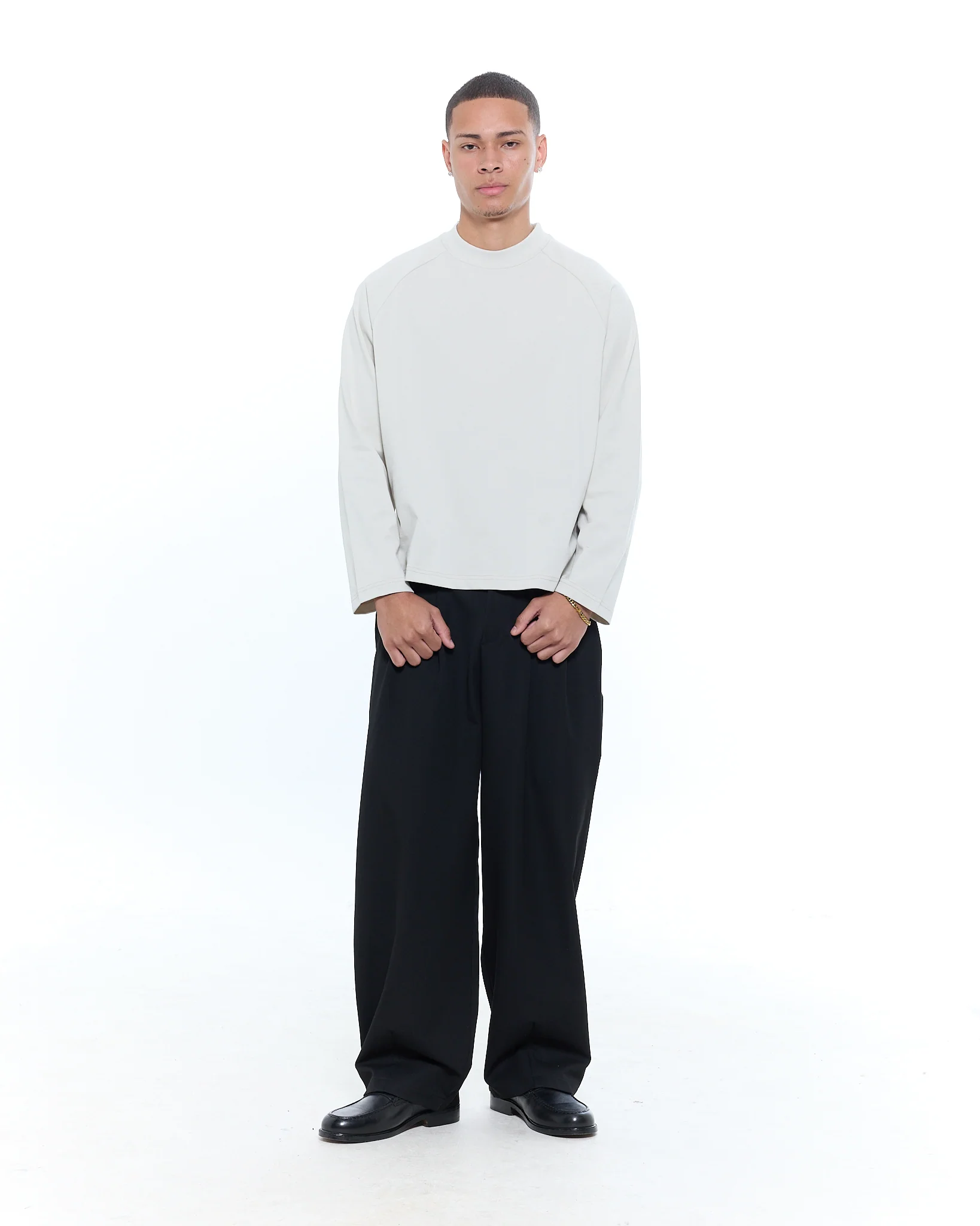 Long Sleeve T-Shirt - Chalk - Image 5