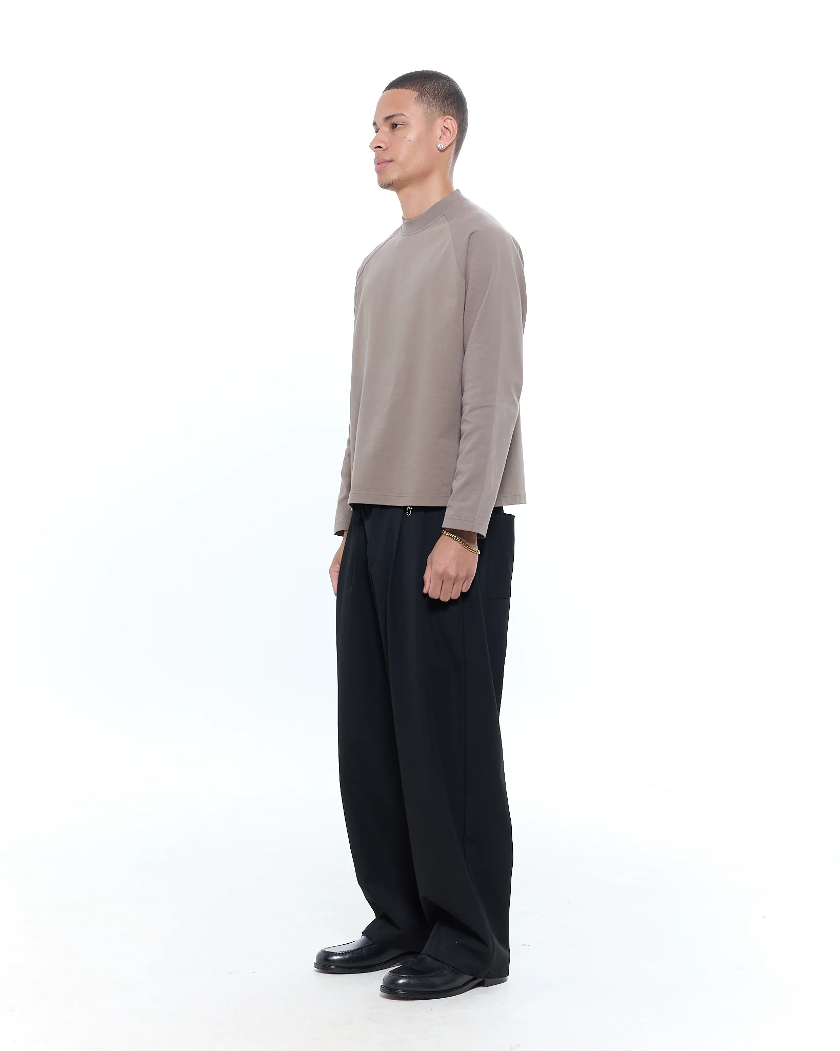 Long Sleeve T-Shirt - Dust - Image 4