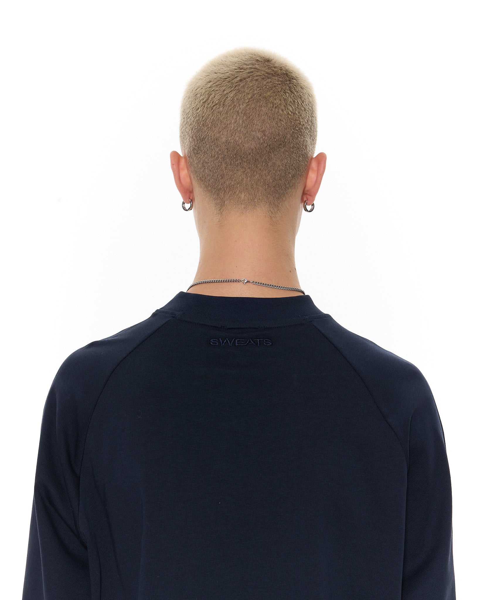 Long Sleeve T-Shirt - Navy - Image 4