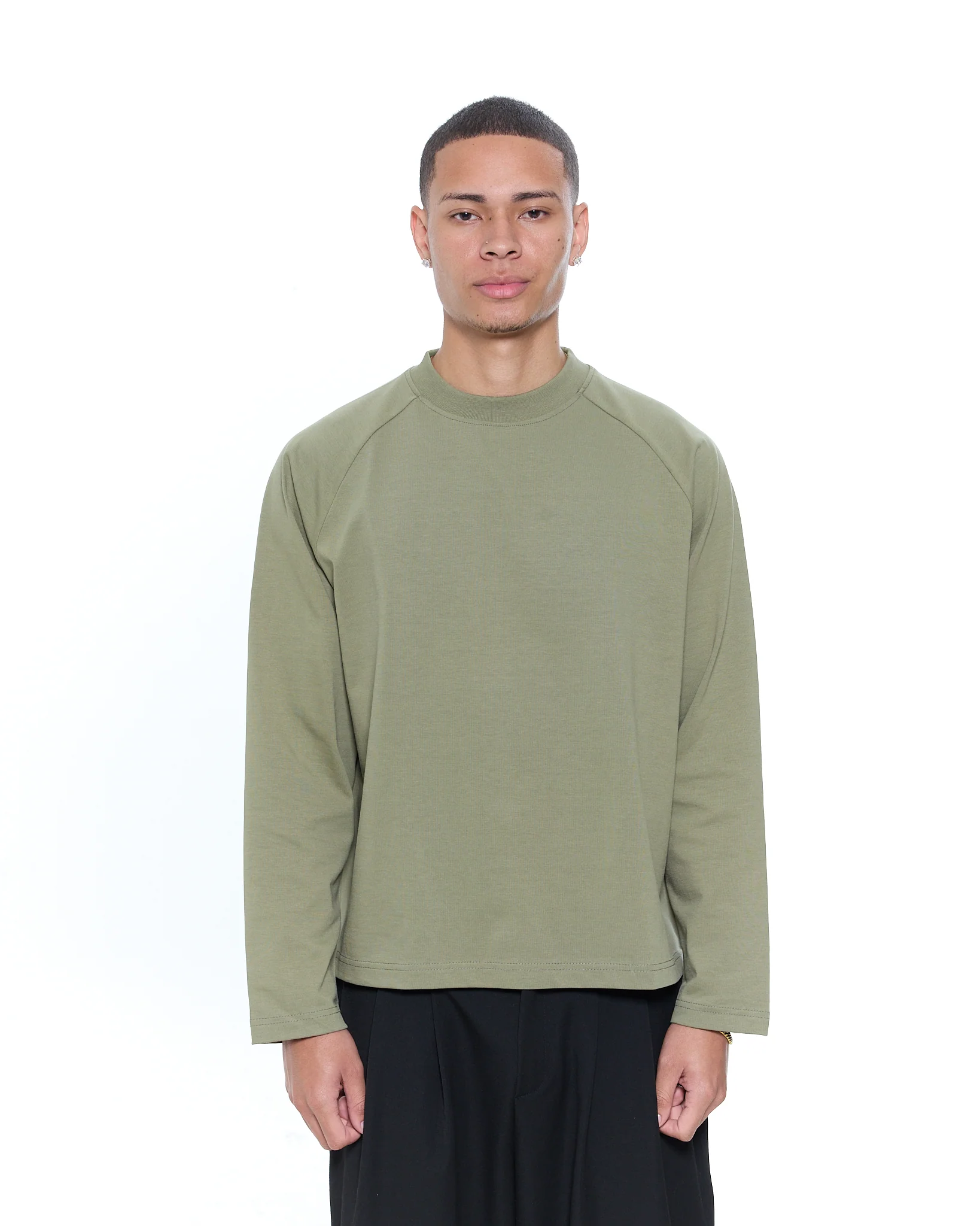 Long Sleeve T-Shirt - Sage - Image 2
