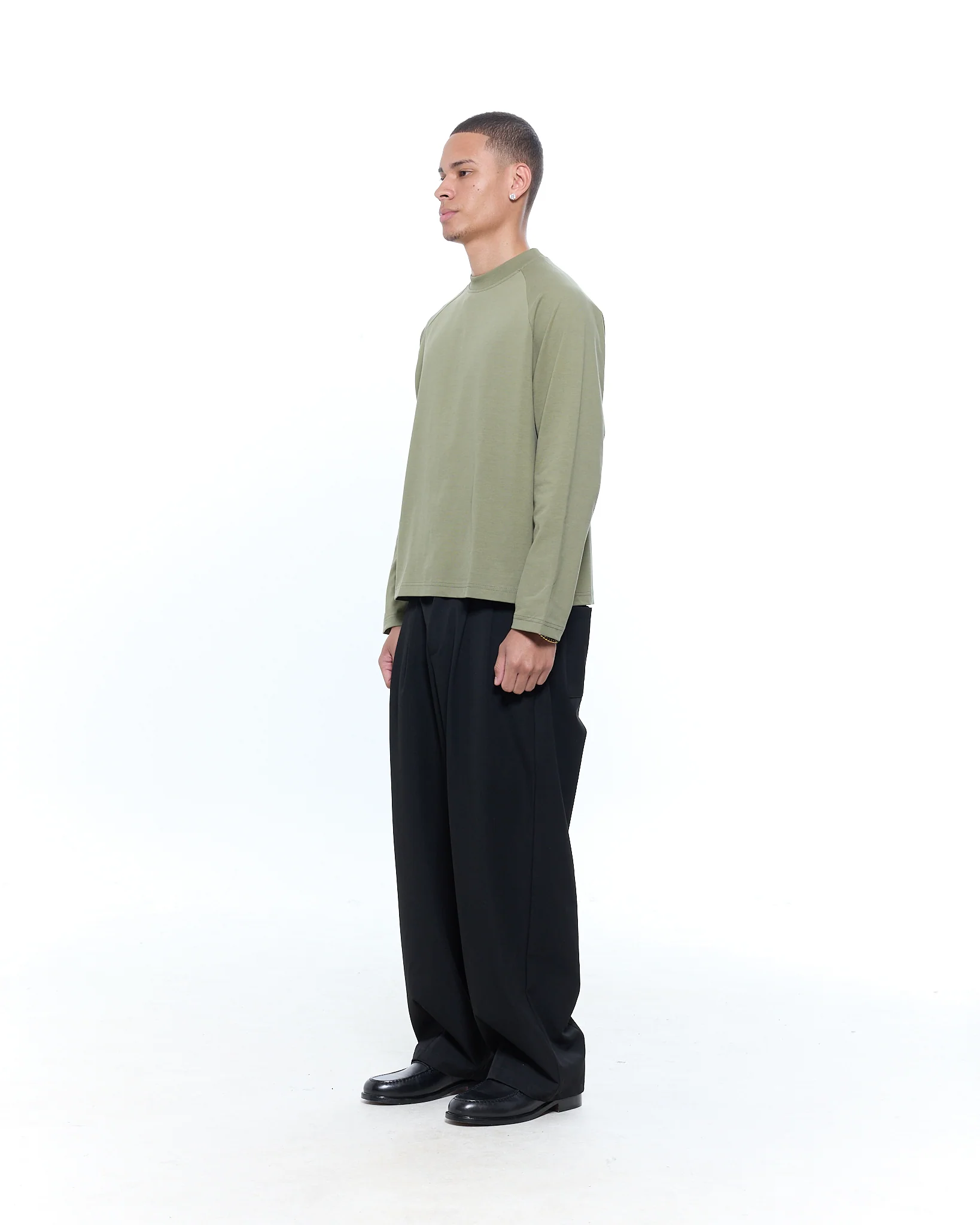 Long Sleeve T-Shirt - Sage - Image 4
