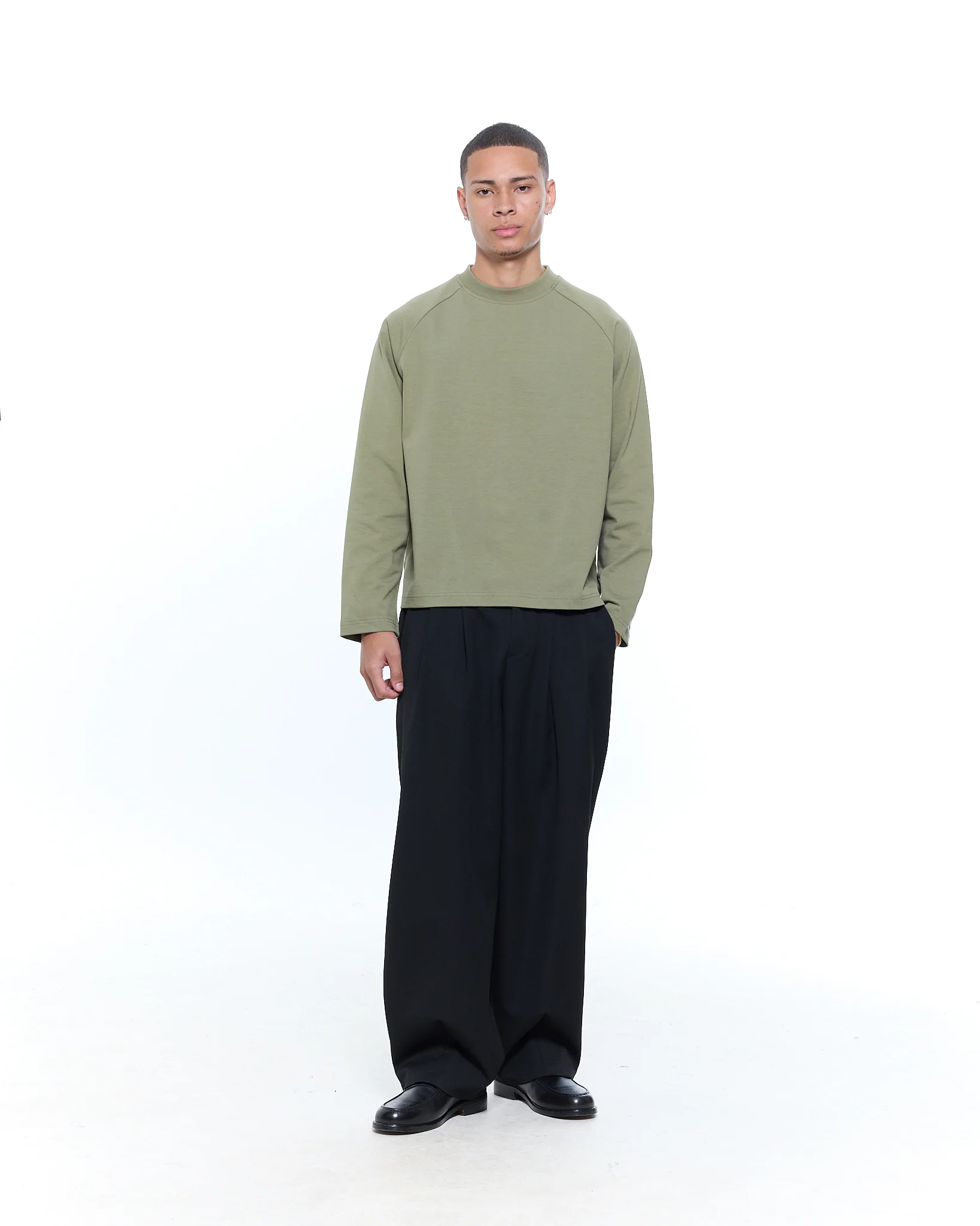 Long Sleeve T-Shirt - Sage - Image 5
