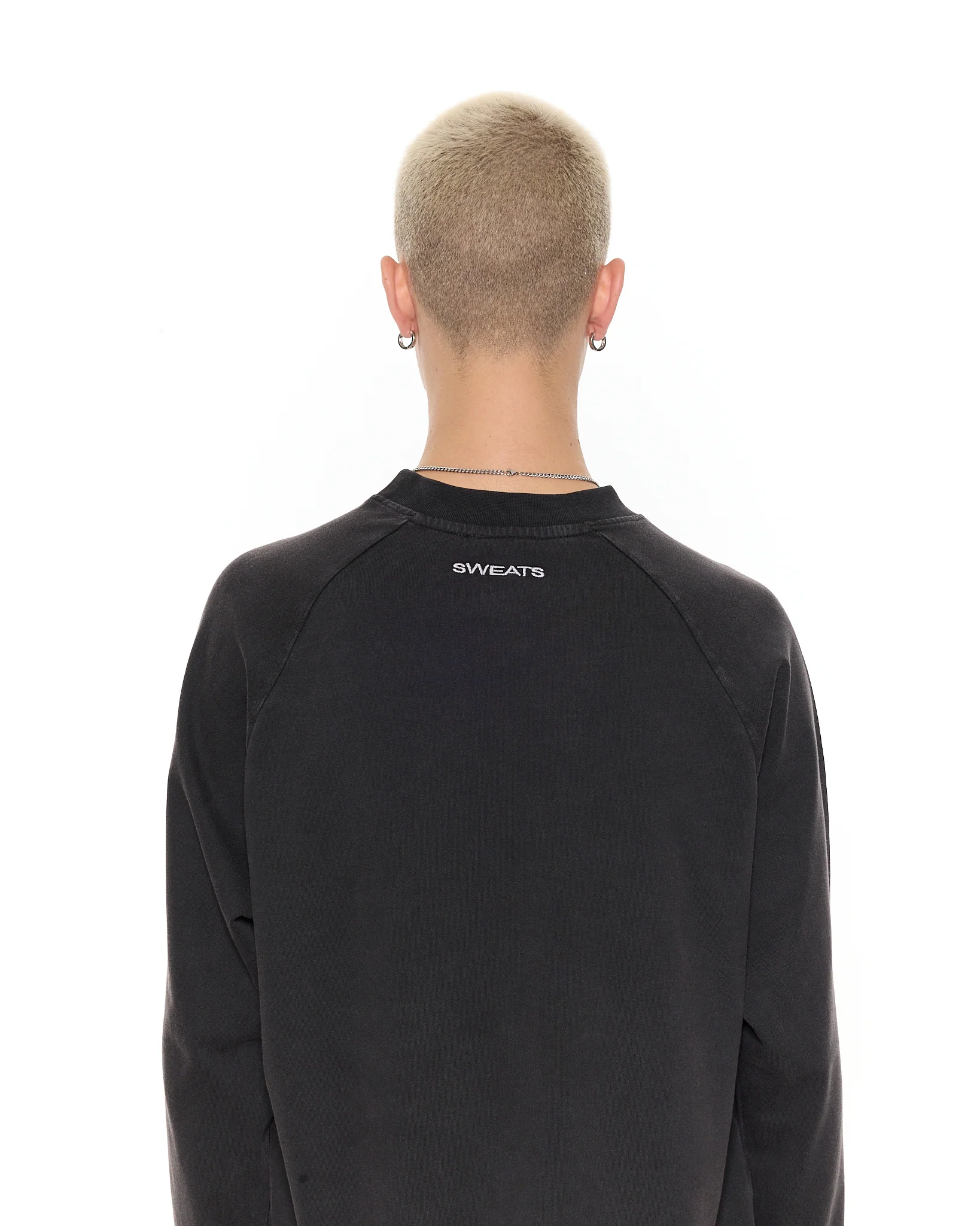 Long Sleeve T-Shirt - Washed Black - Image 5