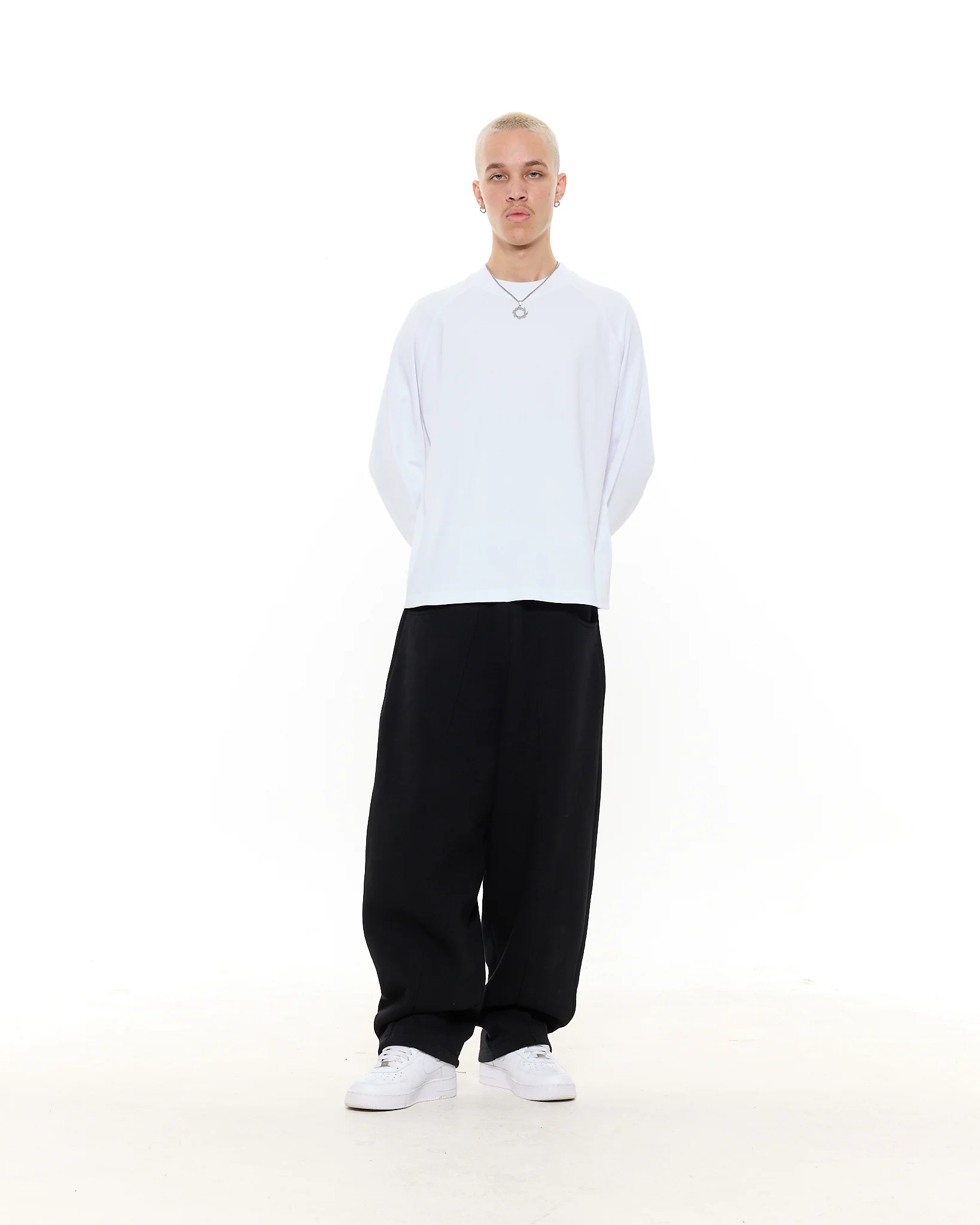 Long Sleeve T-Shirt - White - Image 6